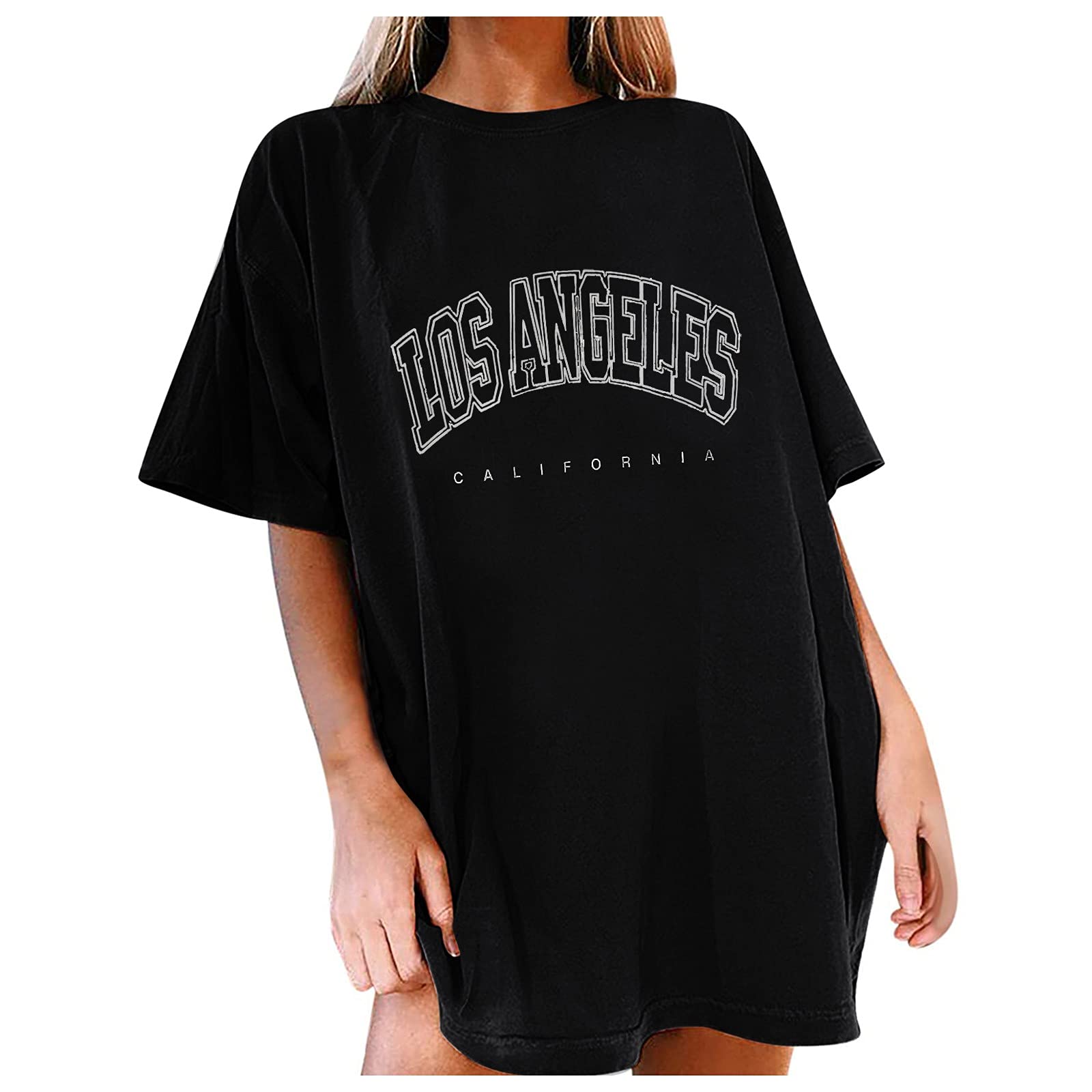 Women's 3 Dot Print Blouse - Stylish Short Sleeve T-Shirt for Casual Wear & Office Outfits