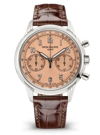 Patek Philippe 5172G-010 41mm White Gold Men's Chronograph Watch with Rose Gilt Dial - Manual Winding Luxury Timepiece for Collectors, Business Meetings & Special Occasions