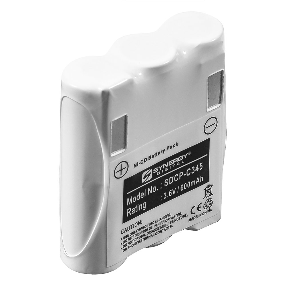 Synergy Digital Cordless Phone Battery - 3.6V 600mAh Ni-CD Replacement Battery for Cidco CL9HS Cordless Phones | Long Lasting Power for Home & Office Communication