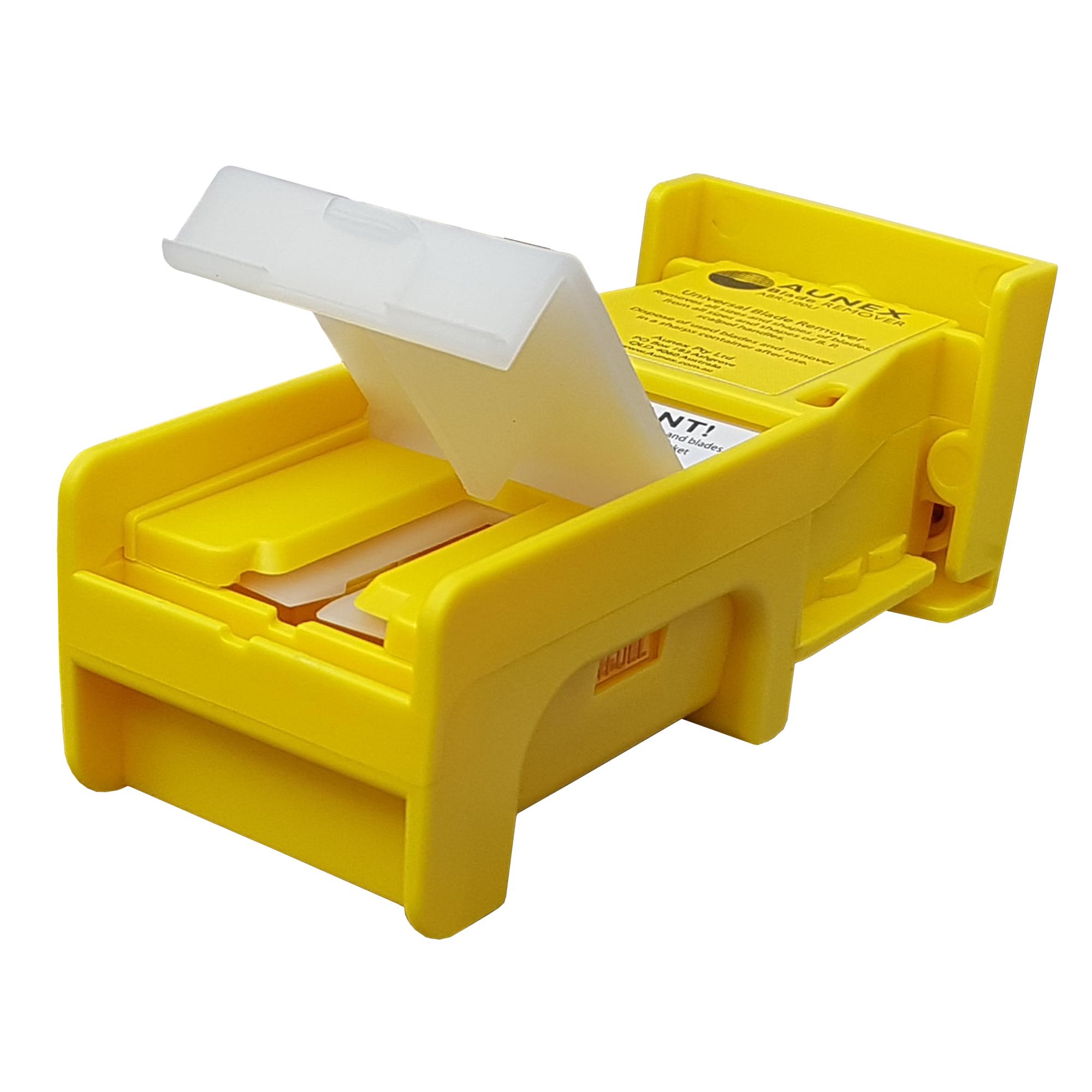 Aunex One-Handed Blade Remover - Safe & Easy Razor Blade Replacement Tool for Utility Knives - Perfect for DIY, Crafting, and Home Improvement Projects