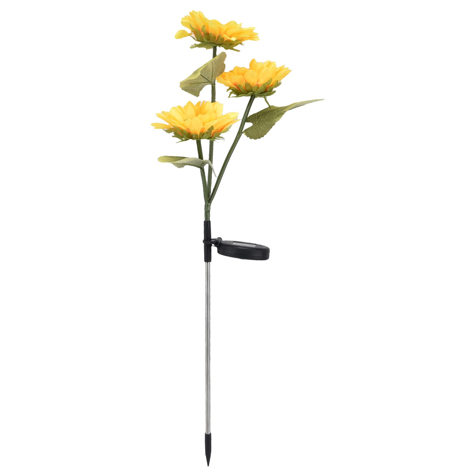 Omabeta Solar Sunflower Lights - IP65 Waterproof Outdoor Garden Lights with Auto On/Off Sensor - Perfect for Pathways, Patios, and Landscape Decoration