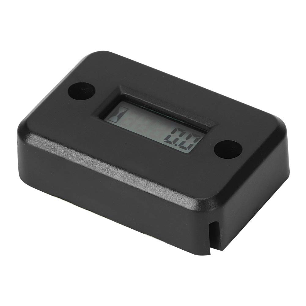 AKOZON Waterproof Motorcycle Hour Meter & Tachometer - Portable Vibration Timer Counter for ATV, Dirt Bike & Gas Engines - Perfect for Off-Road Riding, Engine Maintenance & Performance Tracking