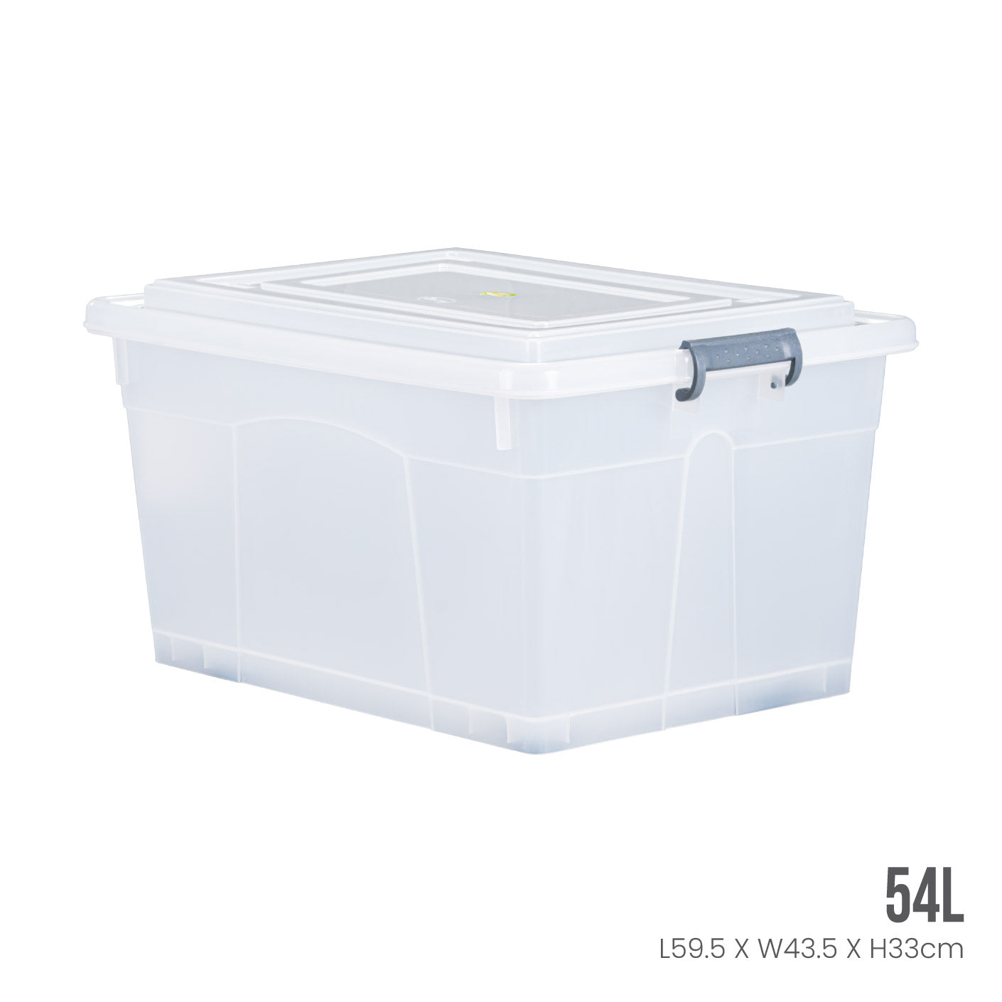 Jiepin Large Storage Box with Wheels - Heavy Duty Rolling Organizer for Home, Office, or Garage (Model 9508) - Perfect for Organizing Toys, Clothes, and Household Items