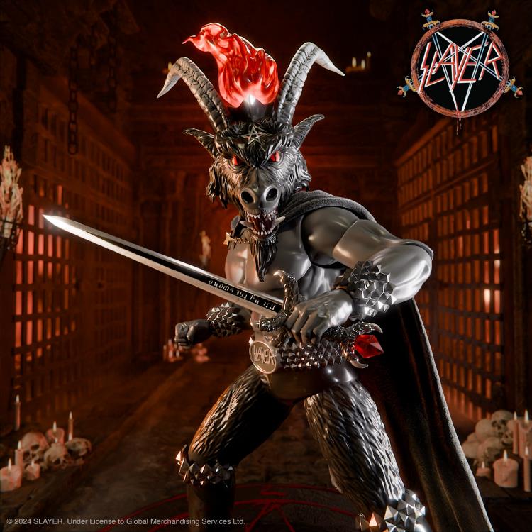 Minotaur (Black Magic) Slayer ULTIMATES Action Figure - Collectible Fantasy Battle Toy for Display & Role-Playing Games