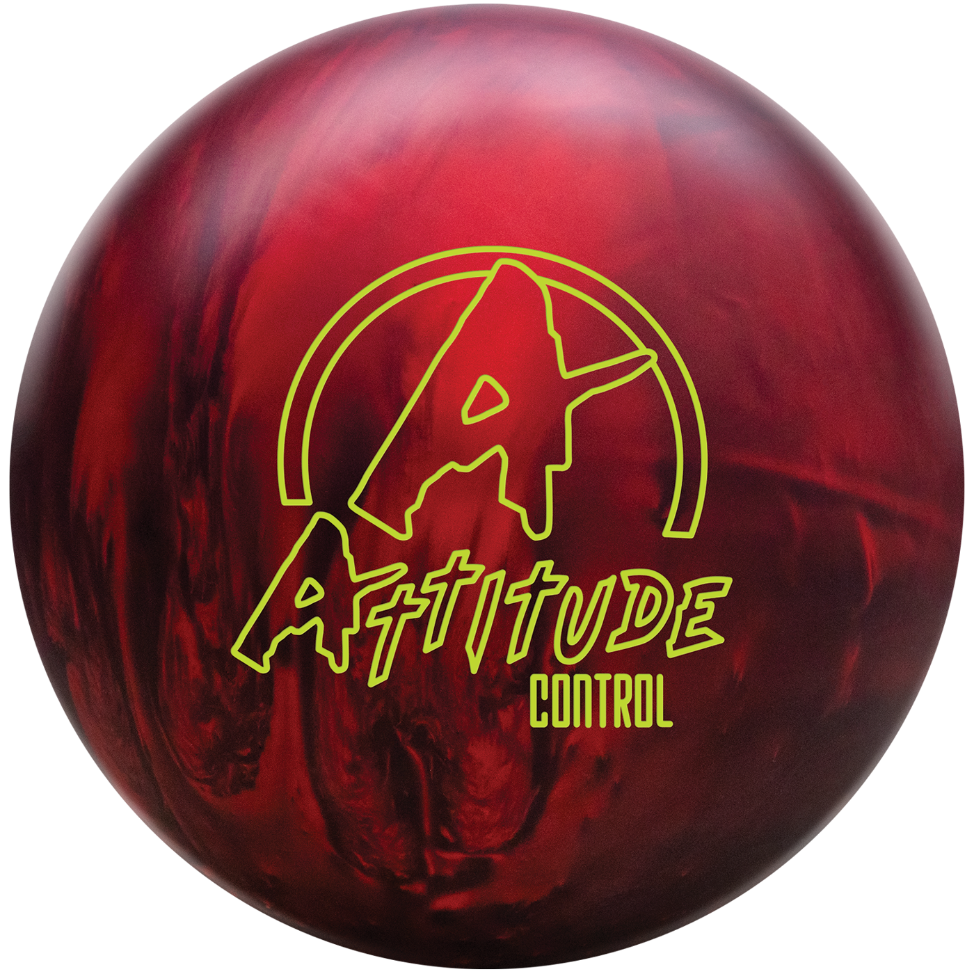Brunswick Attitude Control Bowling Ball - High Performance Reactive Resin for Hook & Spin | Perfect for League Play & Tournament Bowlers