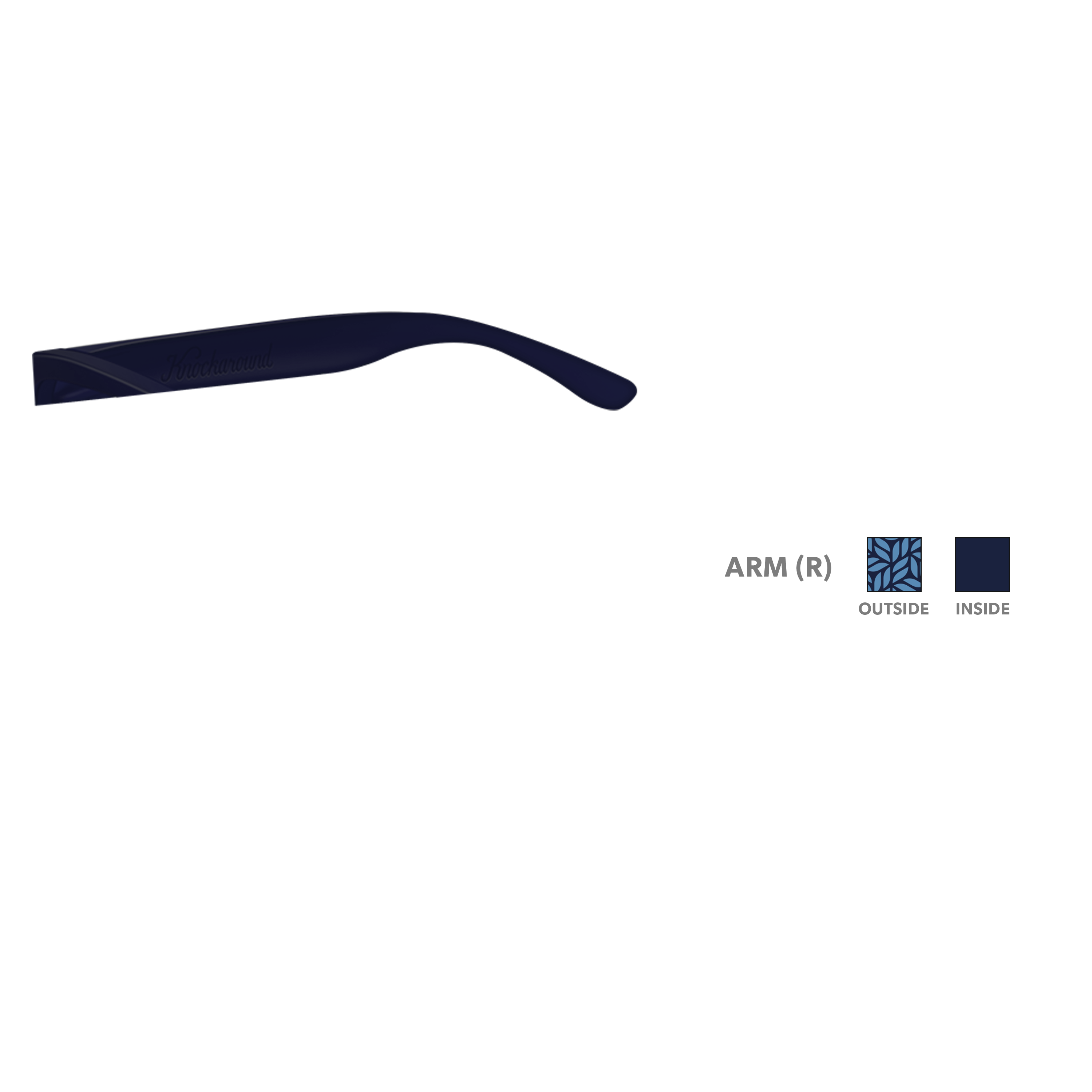 Knockaround Premiums Custom Arm Sunglasses - Keep Calm & Stylish - Perfect for Outdoor Sports, Beach & Casual Wear