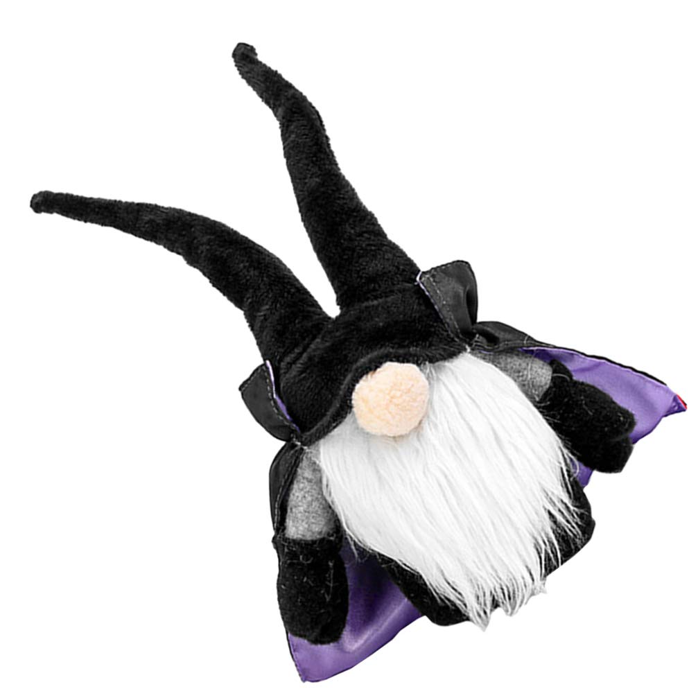 Amosfun Plush Gnome Doll - Cotton Stuffed Faceless Toy for Halloween Decor