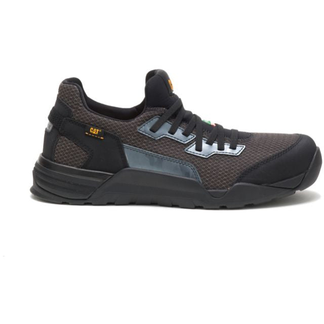 CAT Men's Sprint Textile Alloy Toe CSA Certified Safety Work Shoes - Lightweight & Durable for Construction, Warehouse & Industrial Work