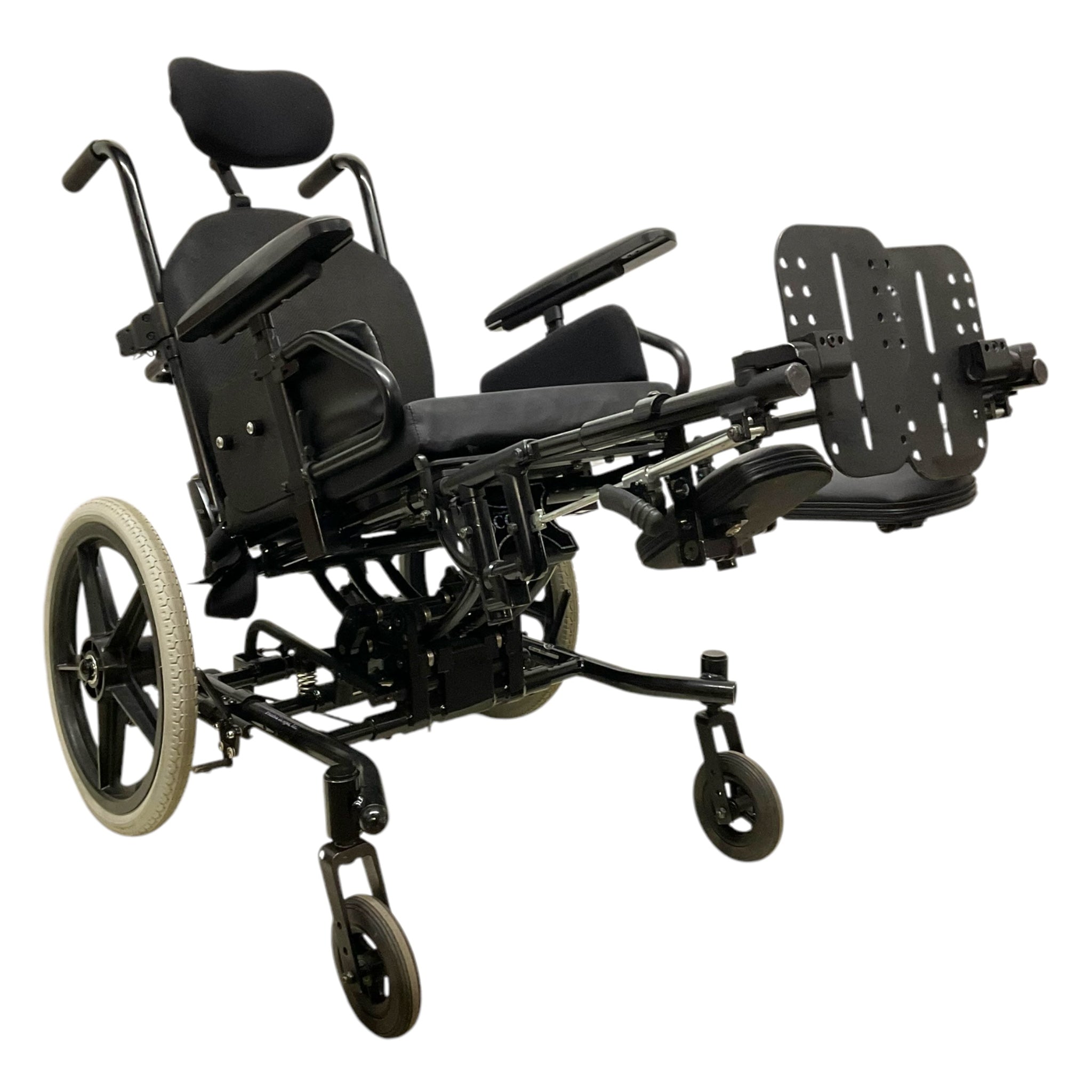 Freedom Designs Pro CGX Tilt-in-Space Wheelchair with 16x16 Seat & Adjustable Leg Rests - Ideal for Home Care, Rehabilitation & Mobility Assistance