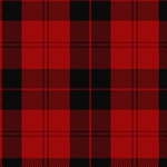 Campbell Red Tartan Plaid Scarf - Classic Scottish Wool Wrap for Men & Women - Perfect for Winter, Holidays & Outdoor Adventures