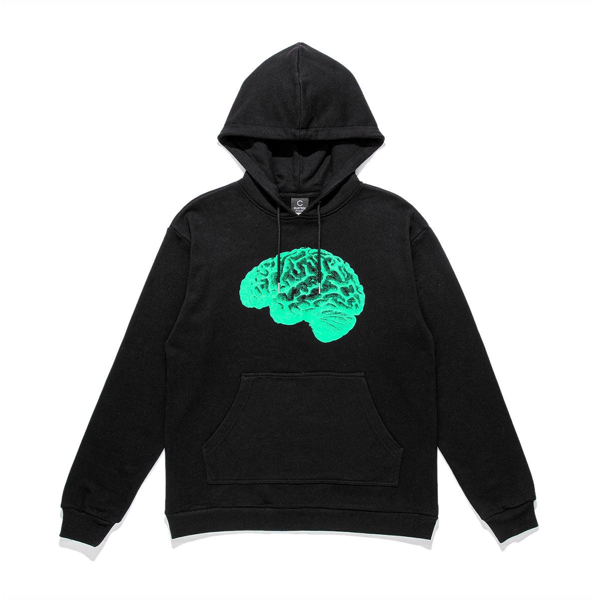 Brain Print Hoodie - Trendy & Comfortable Unisex Pullover for Men & Women | Perfect for Casual Wear, Street Style & Outdoor Activities