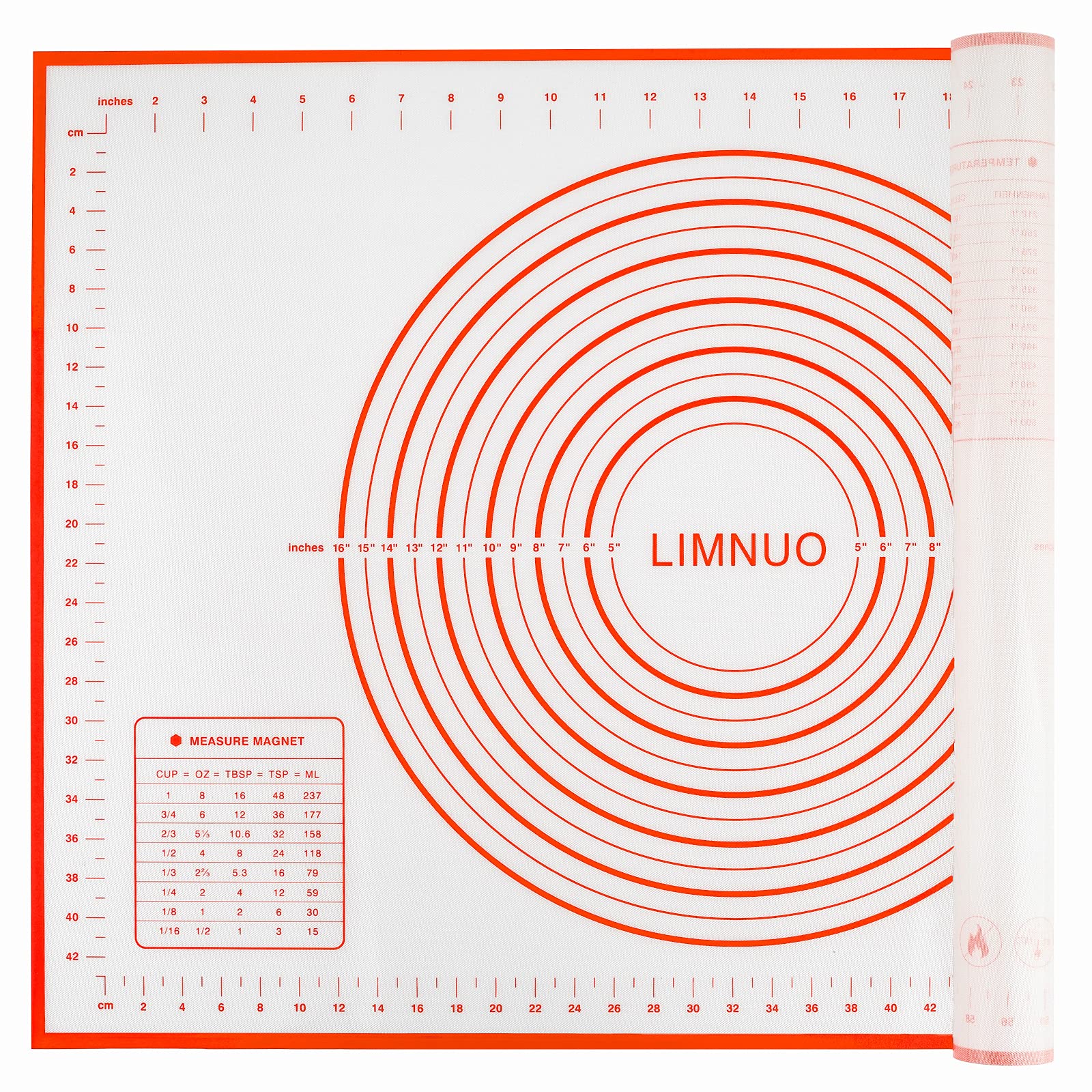 Premium Extra Thick Non-Stick Silicone Baking Mat - 24