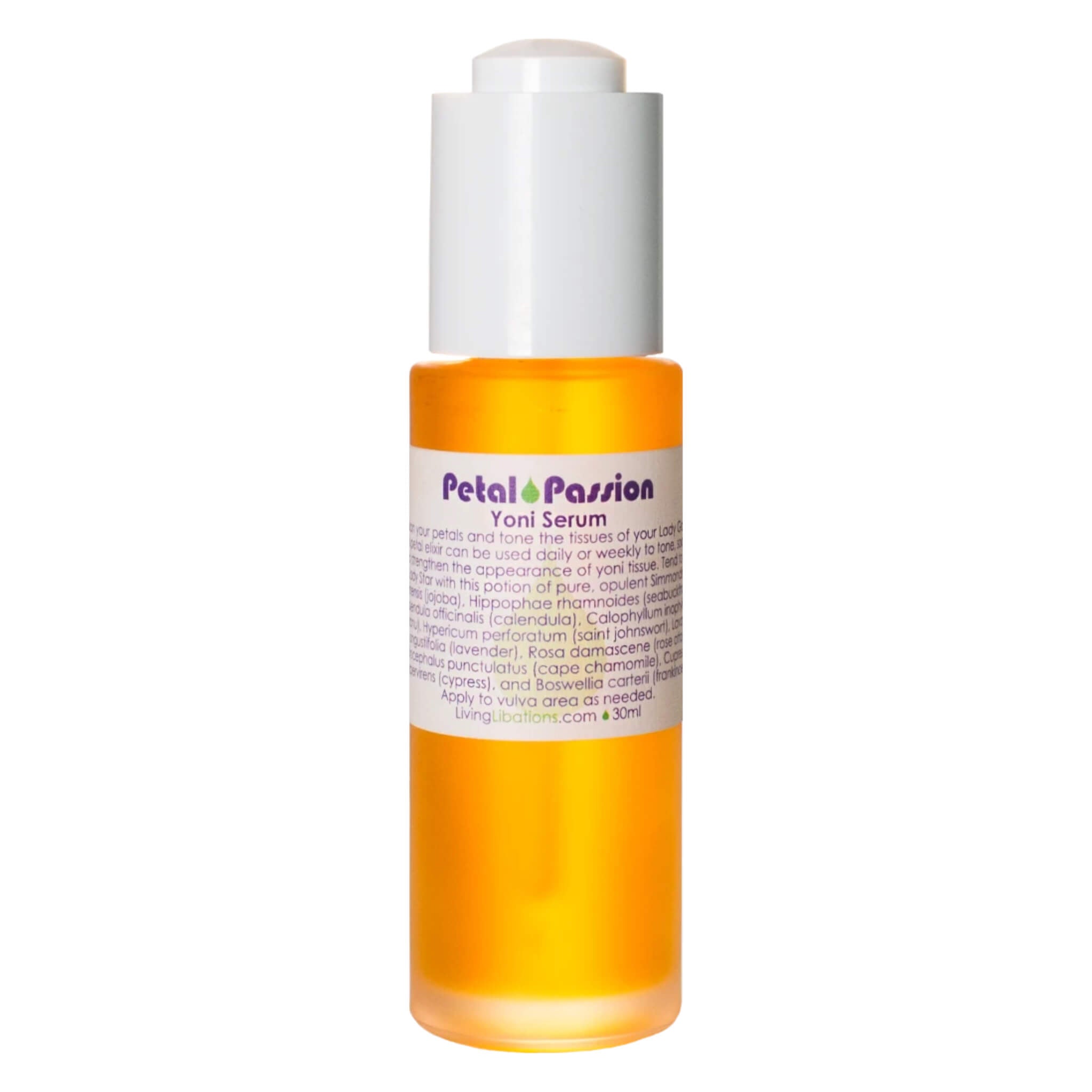 Petal Passion Yoni Serum for Intimate Care - Organic & Natural Feminine Hygiene Serum for Women - Perfect for Daily Use & Sensitive Skin