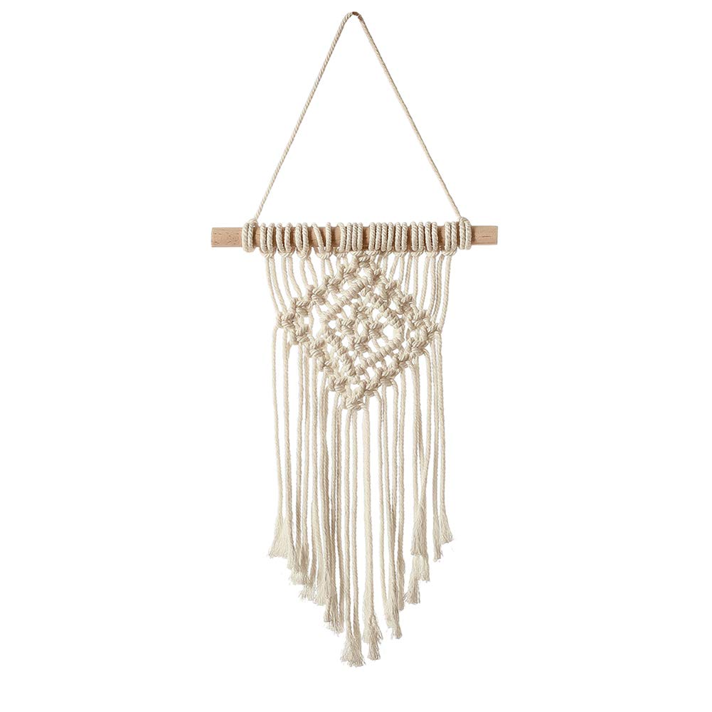 Handmade Macrame Wall Hanging - Boho Home Decor for Living Room & Wedding Backdrop