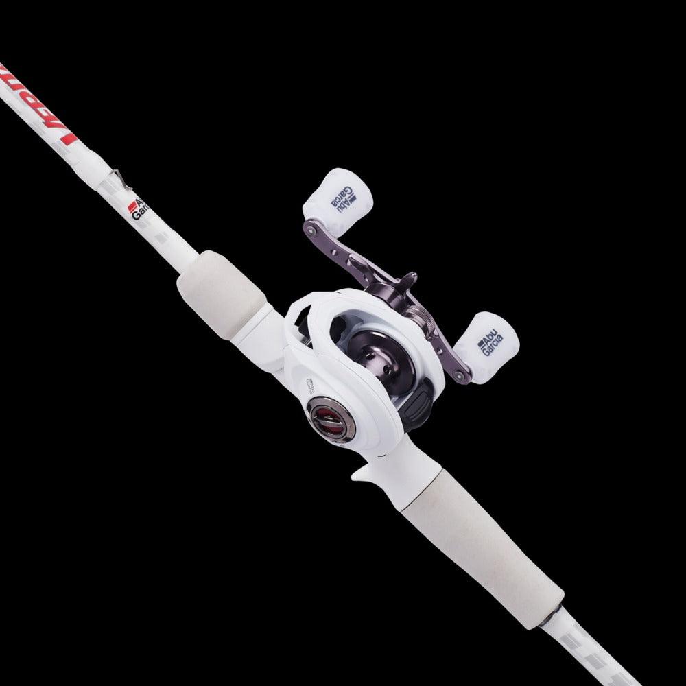 Abu Garcia Veritas Low Profile Baitcasting Fishing Rod and Reel Combo - Perfect for Freshwater Bass Fishing and Saltwater Angling