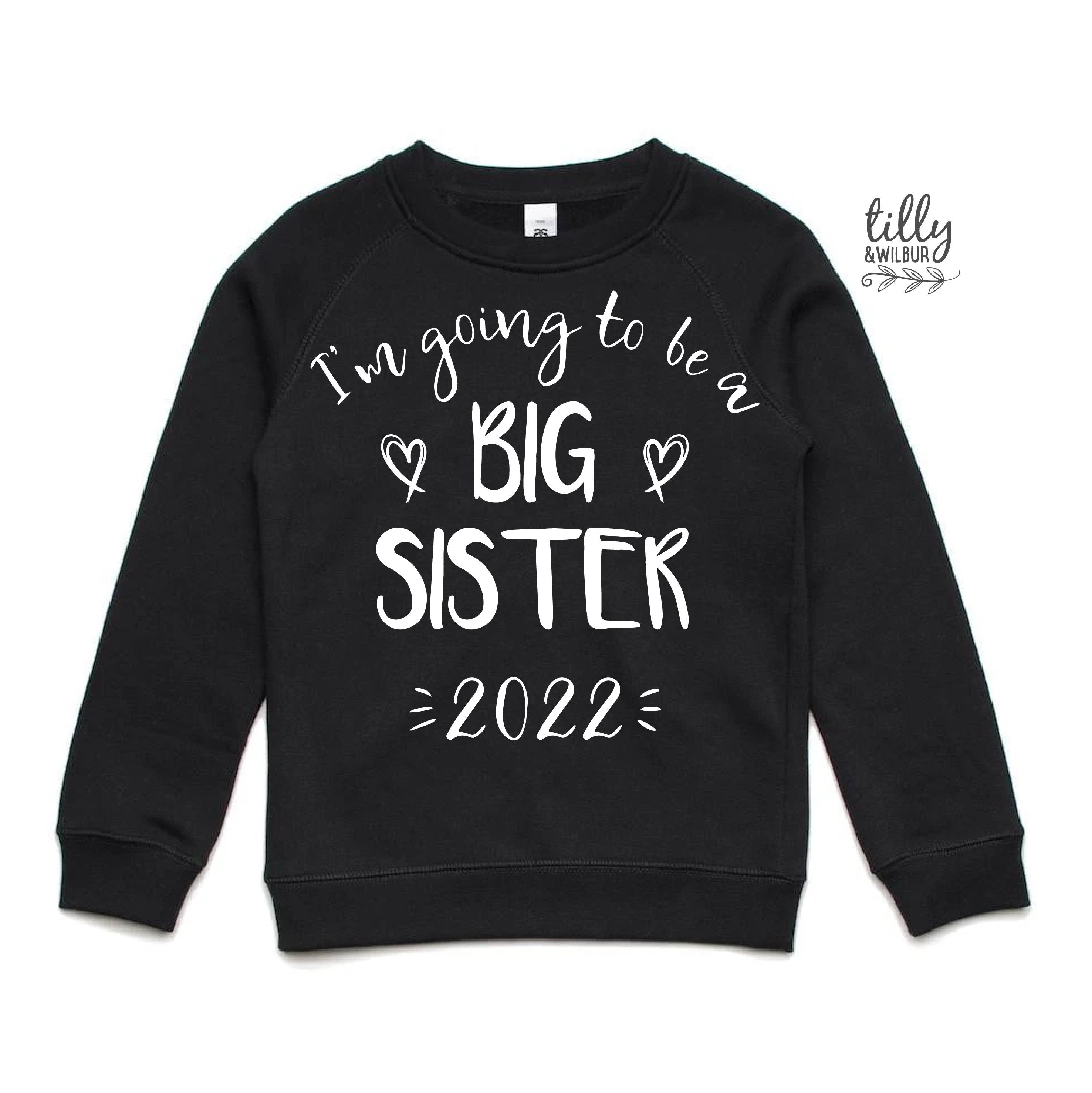 Big Sister Jumper - Cute Matching Sister Outfits for Family Photos & Special Occasions