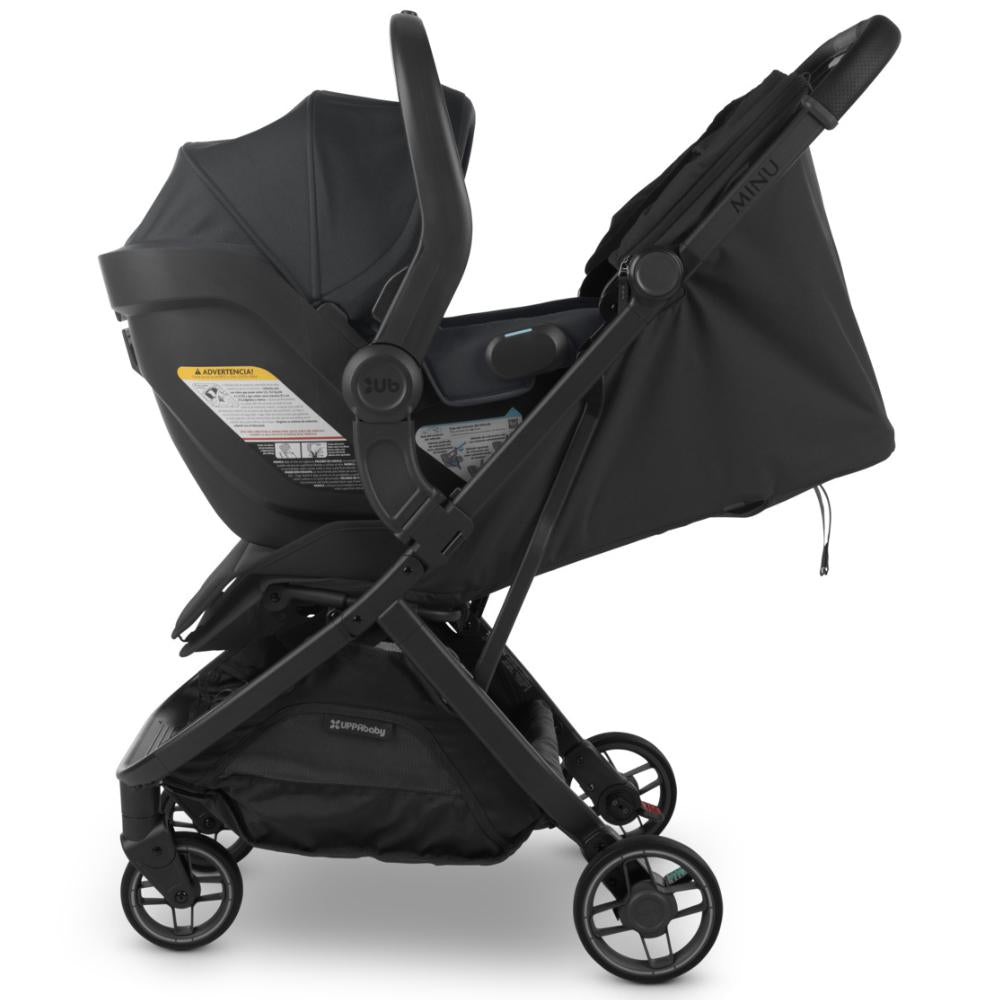 UPPAbaby Minu V3 Stroller Adapters for Mesa & Mesa V2 + Aria Car Seats - Universal Fit, Easy Installation - Perfect for Travel, Shopping & Daily Use with Your Baby