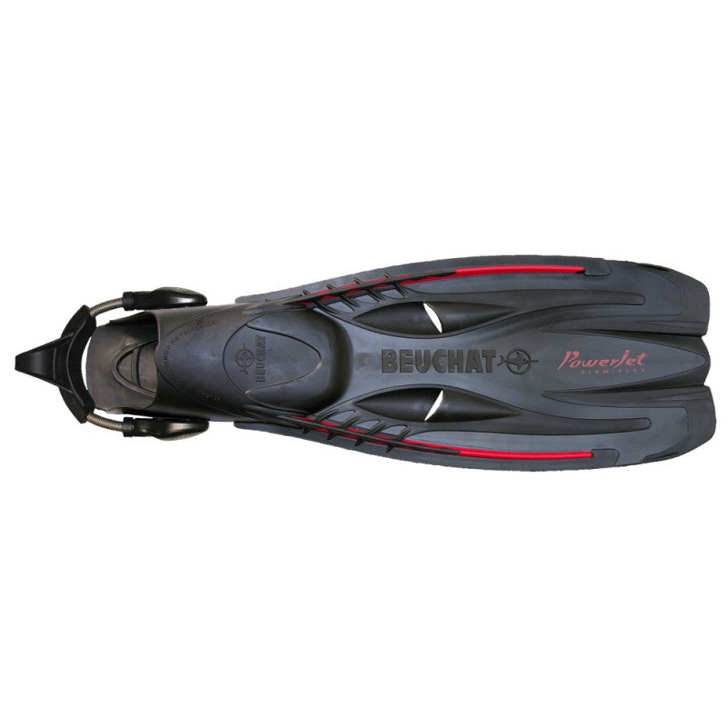 Beuchat PowerJet Spearfishing Fins - High Performance Swim Fins for Freediving & Scuba Diving - Perfect for Ocean Adventures & Underwater Exploration