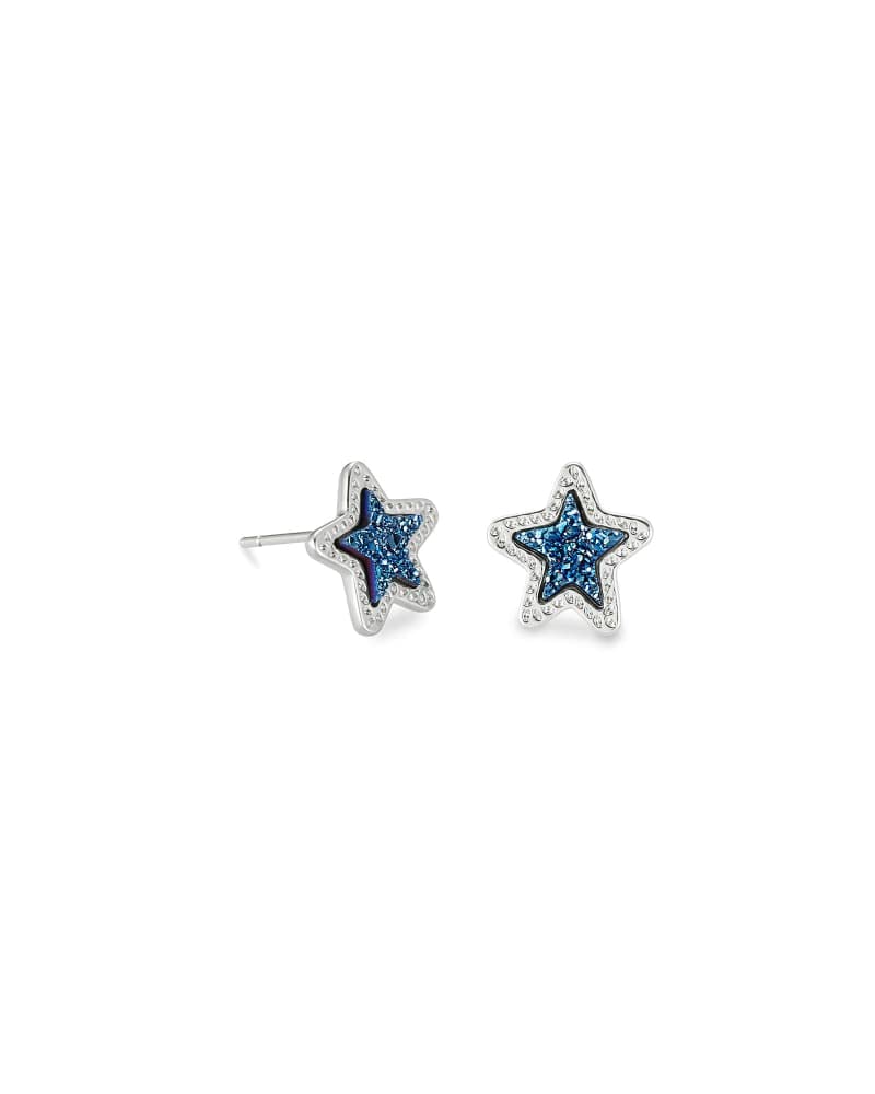 Kendra Scott Jae Star Stud Earrings for Women - Sterling Silver Fashion Jewelry | Perfect for Parties, Weddings & Everyday Wear