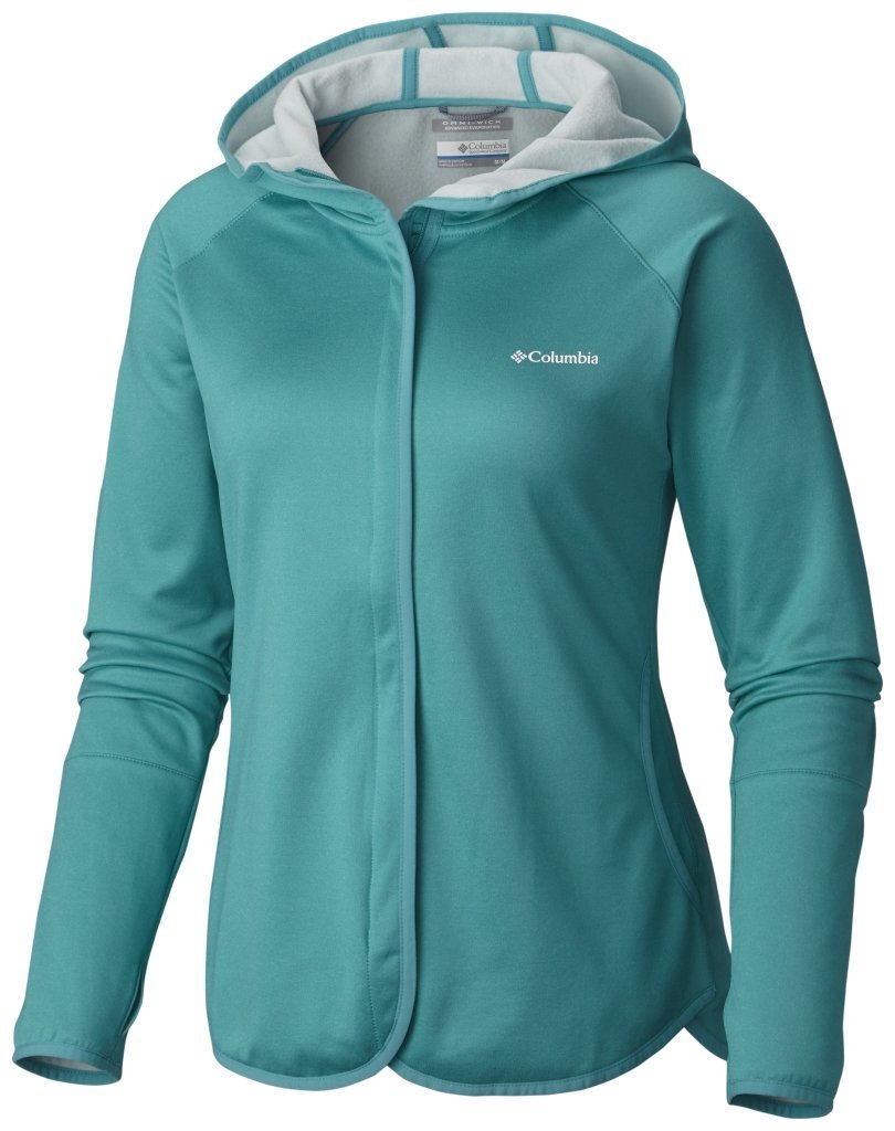 Columbia Women's Compass Point Hoodie - Lightweight Water-Resistant Fleece Jacket for Hiking & Outdoor Adventures