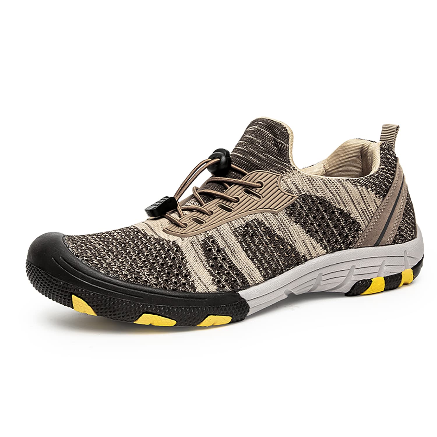 QINM Breathable Hiking Boots for Men & Women - Lightweight Trekking Shoes with Lace-Up Design for Outdoor Walking, Mountain Climbing & Trail Running | Perfect for Hiking Adventures, Camping & Daily Wear