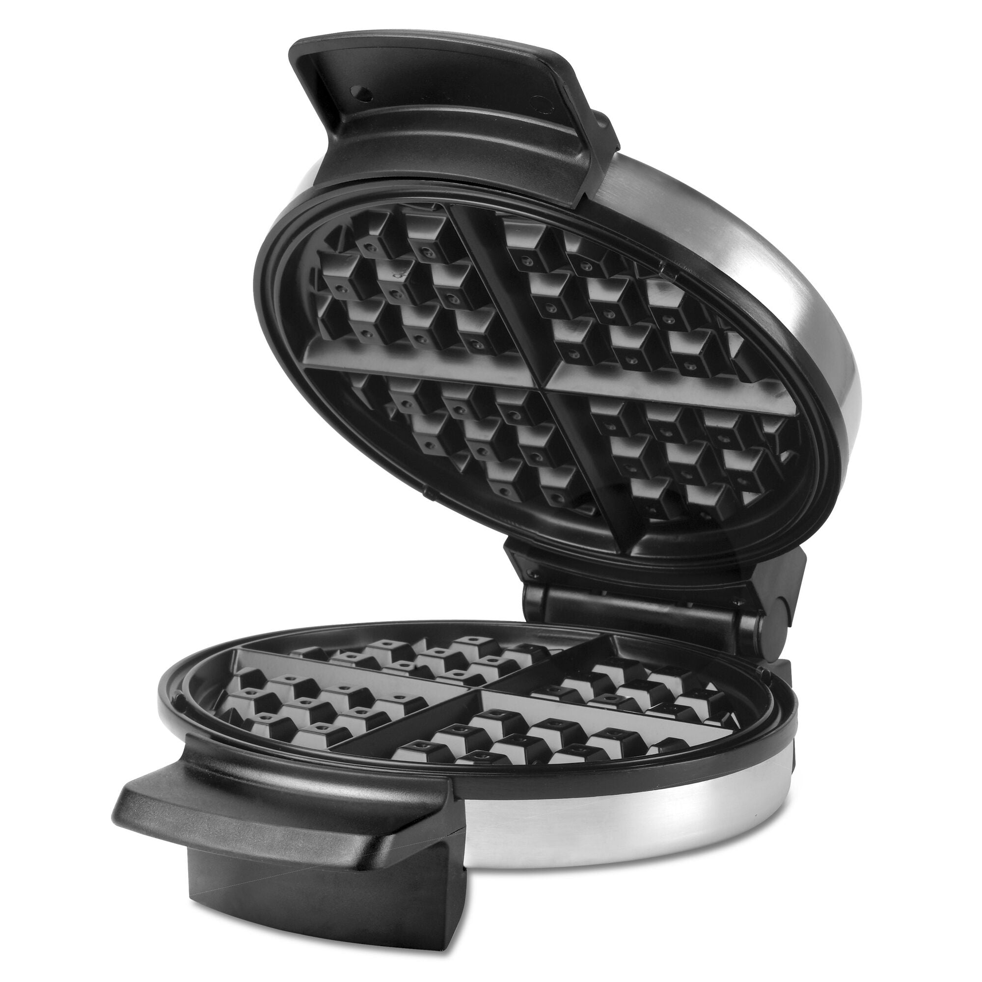 Premium Belgian Waffle Maker - 4 Slice Non-Stick Electric Waffle Iron with Adjustable Temperature - Perfect for Breakfast, Brunch & Family Gatherings