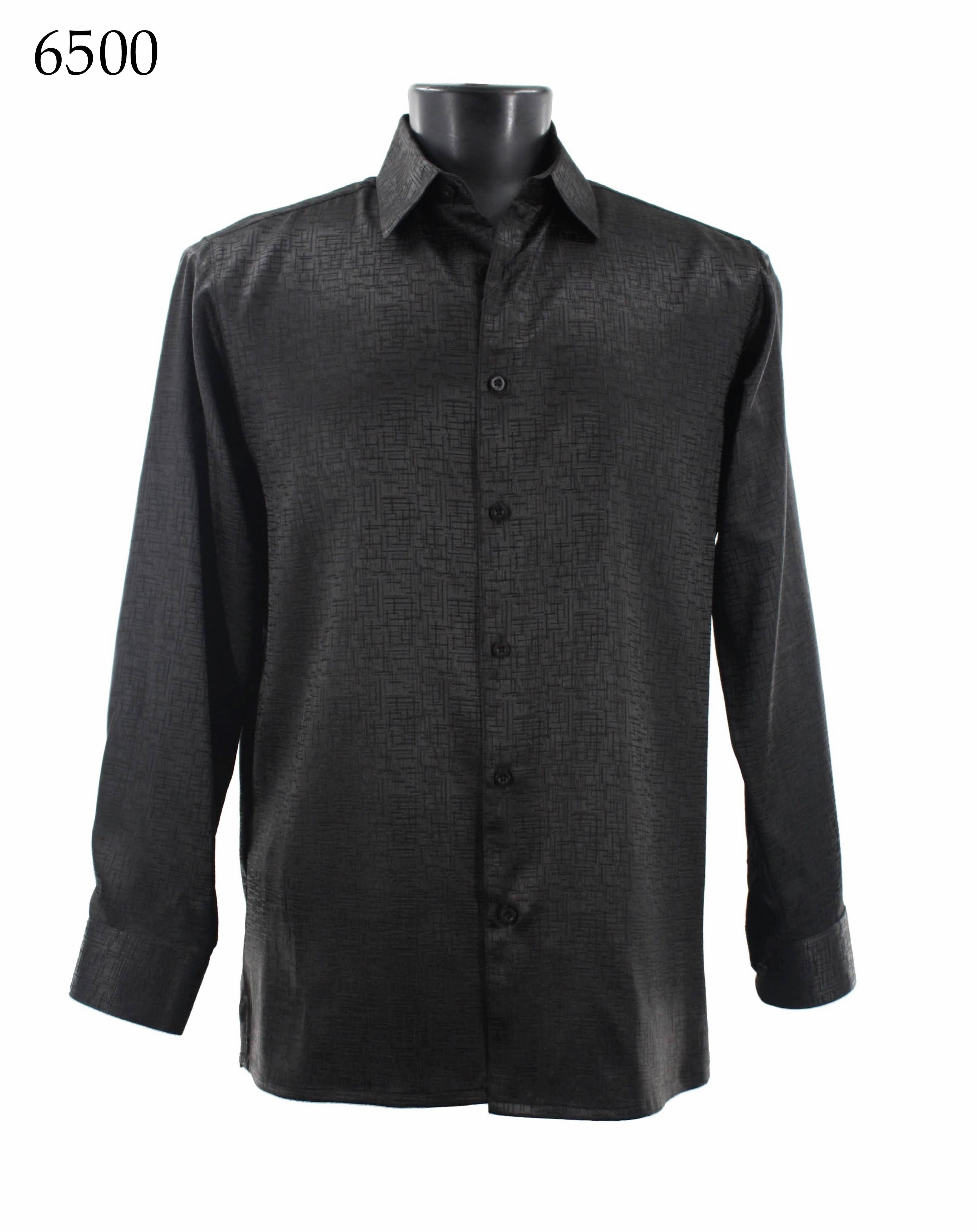 Bassiri Men's Long Sleeve Casual Shirt - Comfortable Button Down Work Shirt for Office, Business & Outdoor Activities | Premium Cotton Dress Shirt for Men
