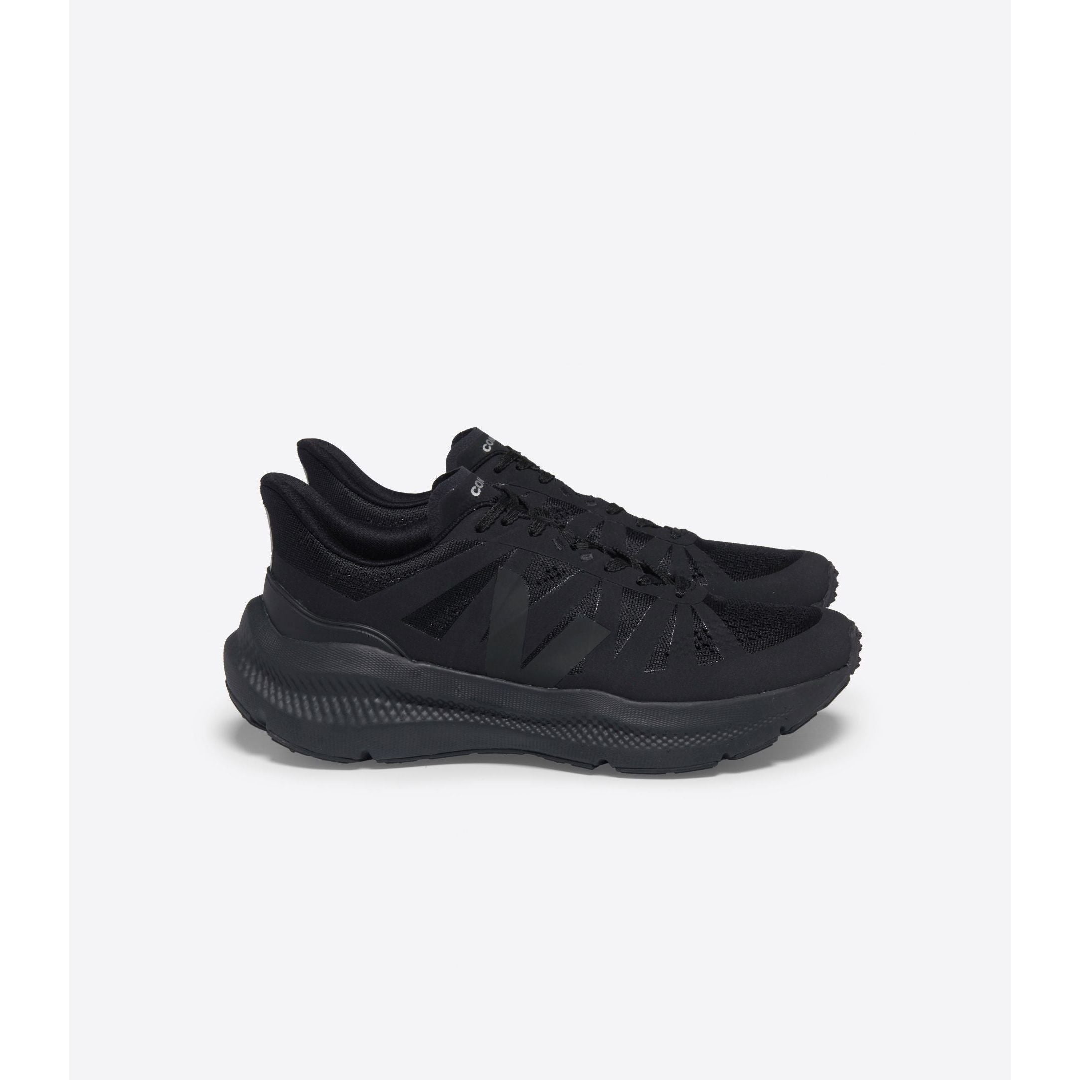 Veja Men's Condor 3 Engineered Mesh Sneakers - Black Running Shoes for Men | Lightweight Breathable Athletic Shoes for Gym, Jogging & Casual Wear