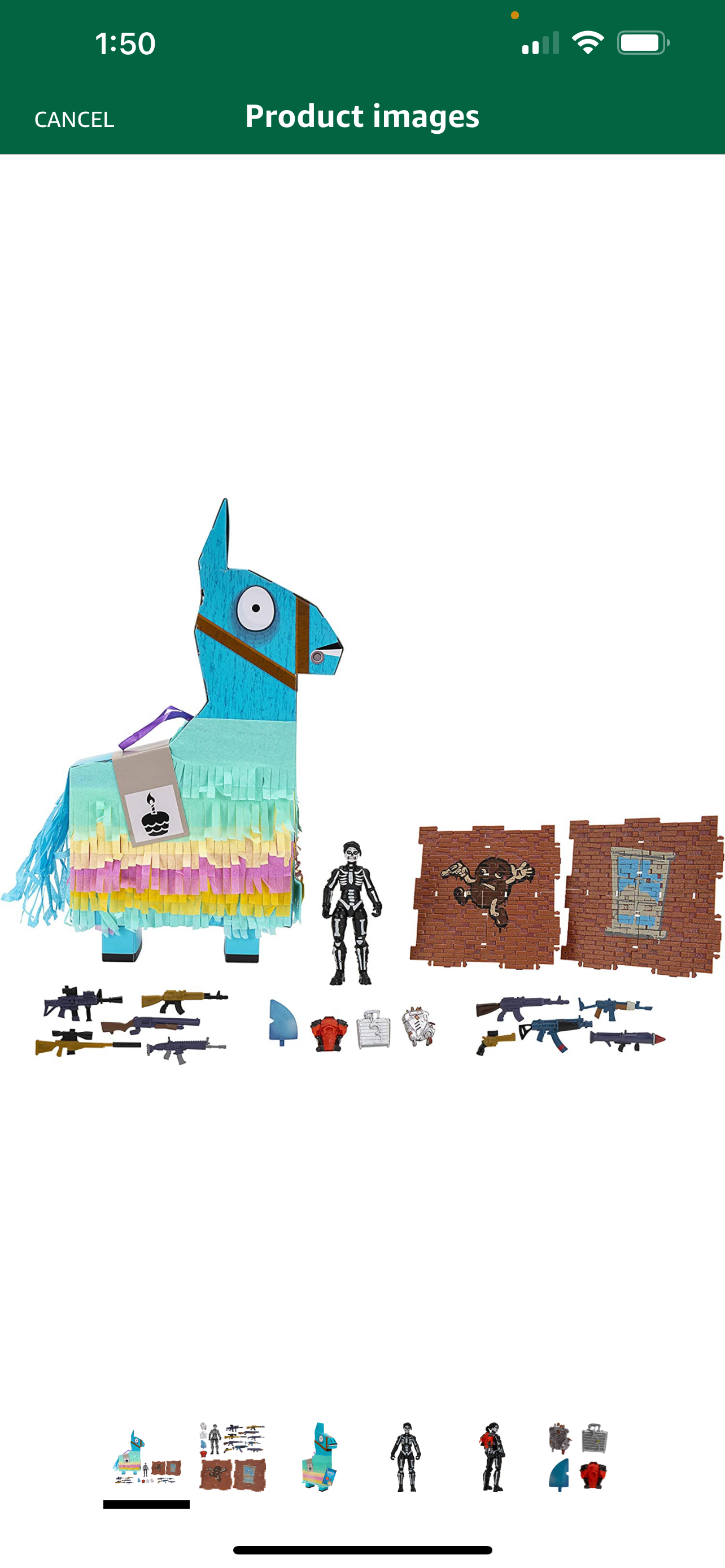 Fortnite Llama Loot Piñata & Skull Ranger Collectible Figures - Perfect for Gaming Decor, Birthday Parties, and Fortnite Fan Gifts