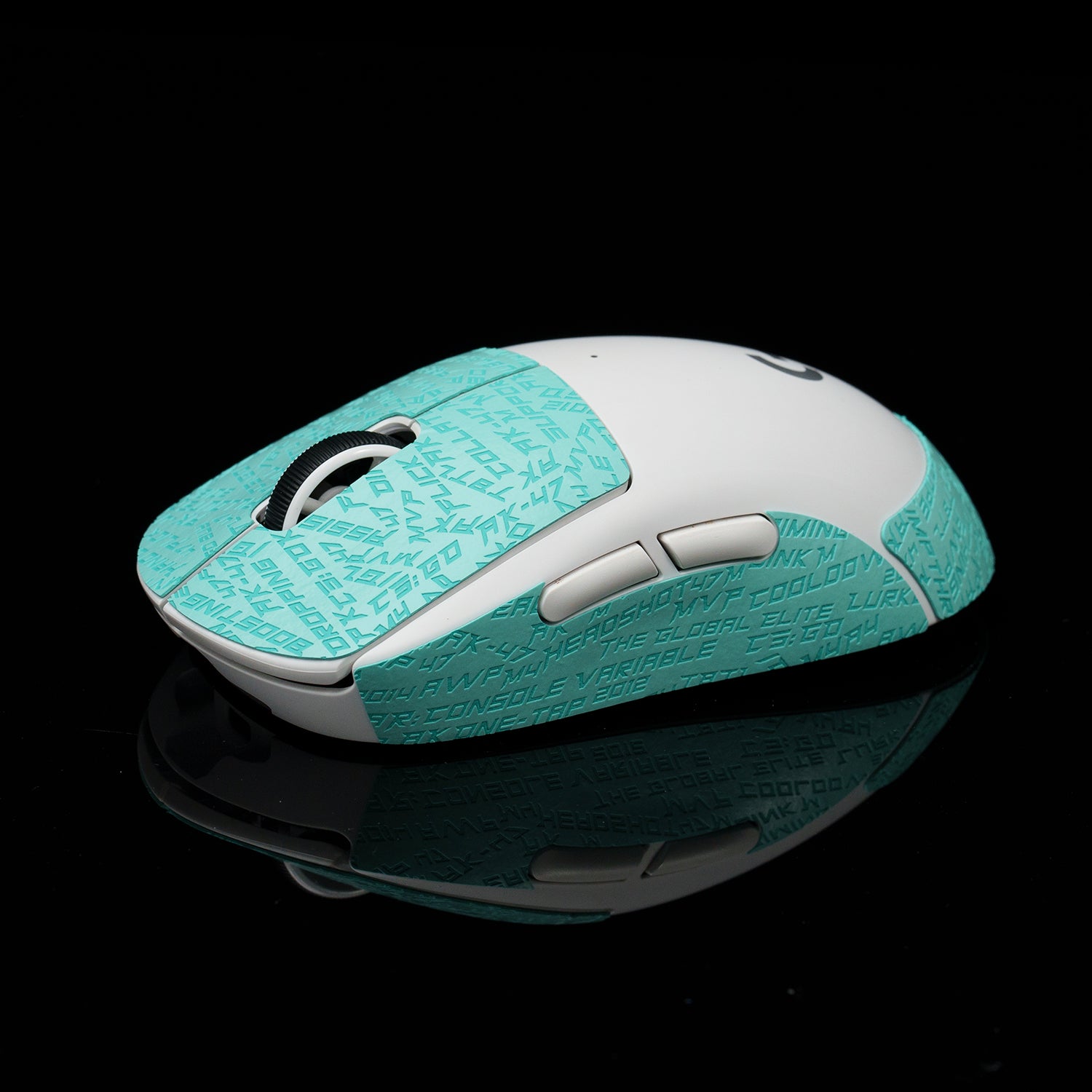 BT.L Mouse Grip V4 for Logitech G Pro X Superlight & Superlight 2 - Premium Non-Slip Gaming Grip Tape in Tiffany Blue | Enhanced Control for FPS, MOBA & Esports Tournaments