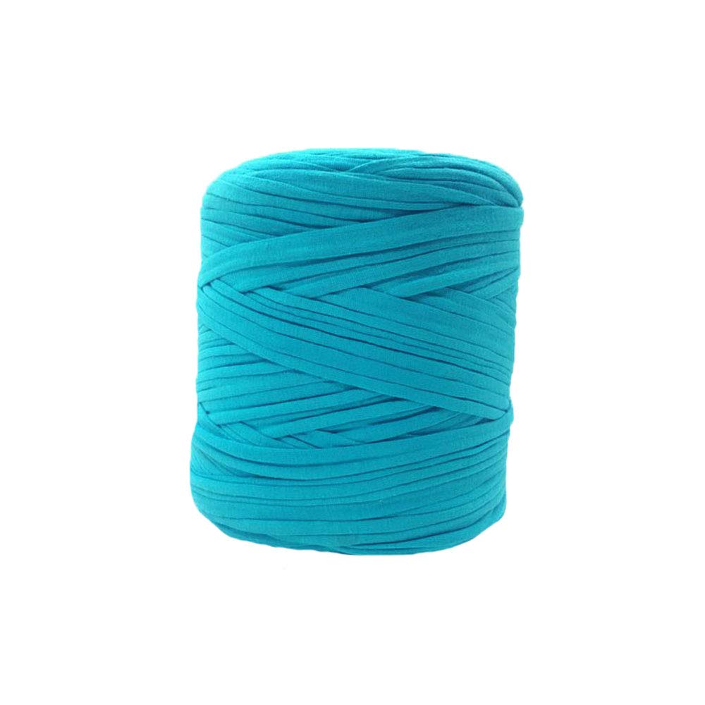 Blue Zpagetti DIY T-Shirt Yarn - 400g Recycled Fabric Yarn for Crochet, Storage Baskets & Home Textiles | Eco-Friendly Crafting Yarn for DIY Projects & Home Decor