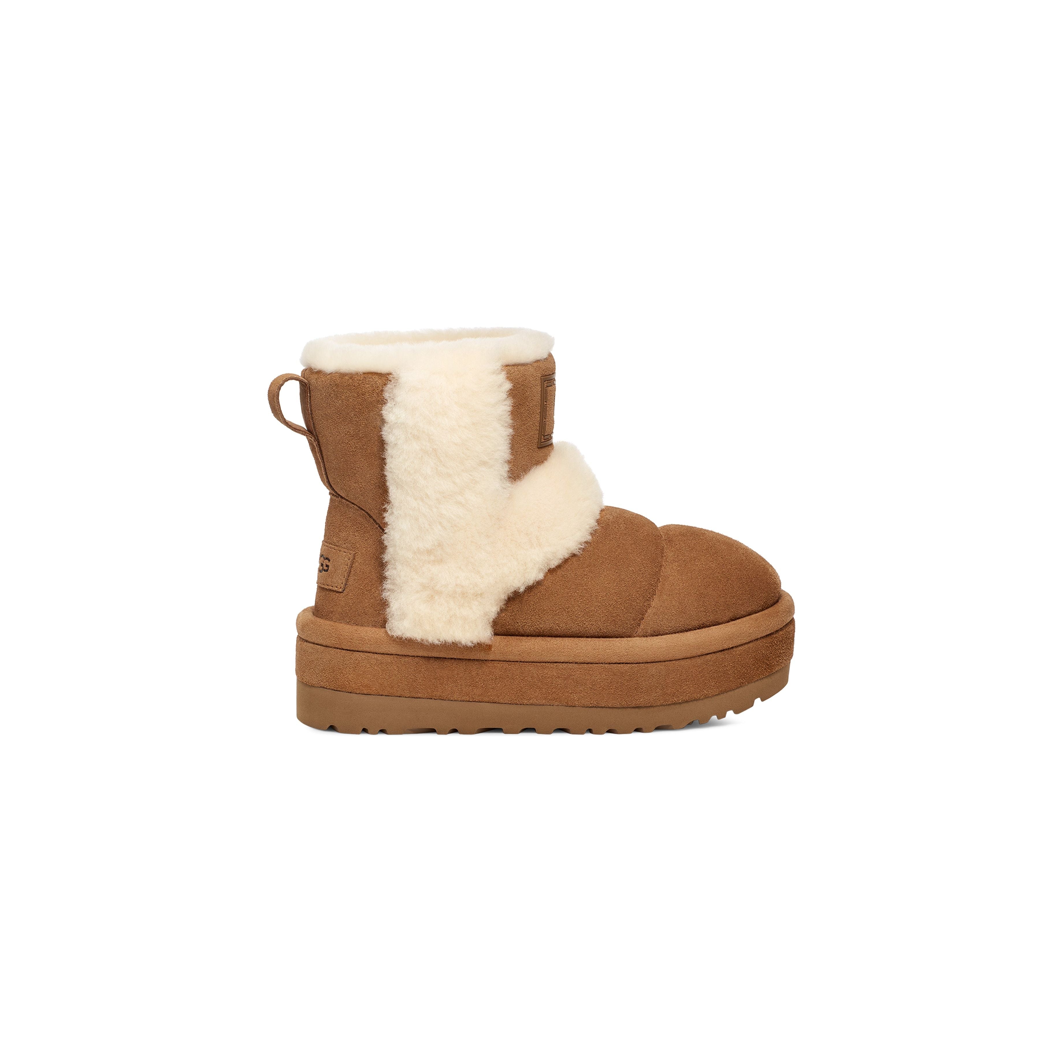 UGG Women's Classic Chillapeak Boots in Chestnut - Warm Winter Snow Boots for Women, Comfortable Slip-On Shoes for Cold Weather & Outdoor Activities