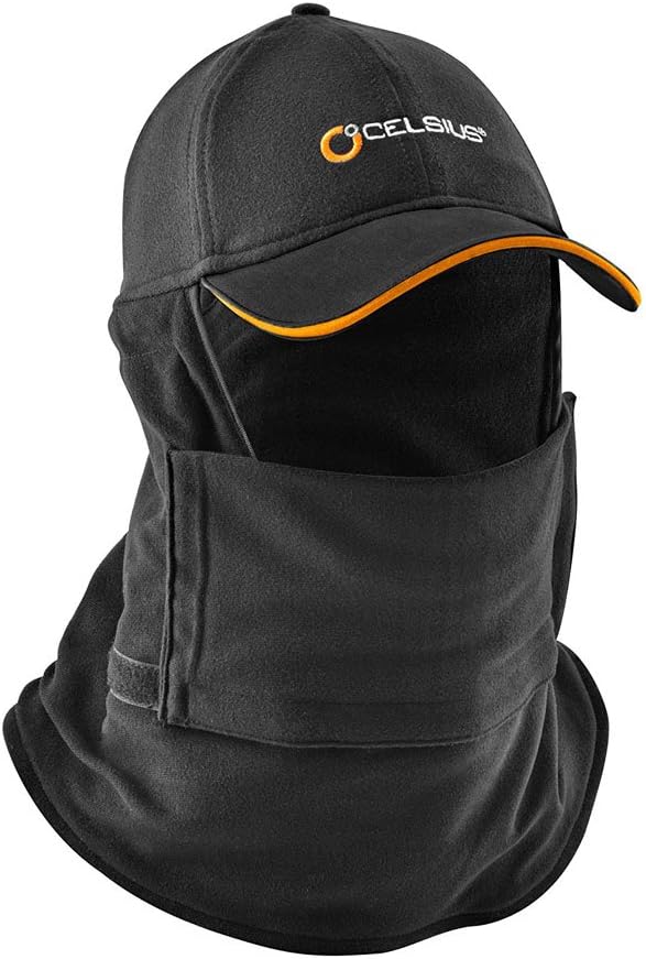 Celsius 3-in-1 Insulated Winter Beanie Hat for Men & Women - Warm Fleece Lined Skull Cap with Ear Flaps - Perfect for Skiing, Snowboarding & Outdoor Activities