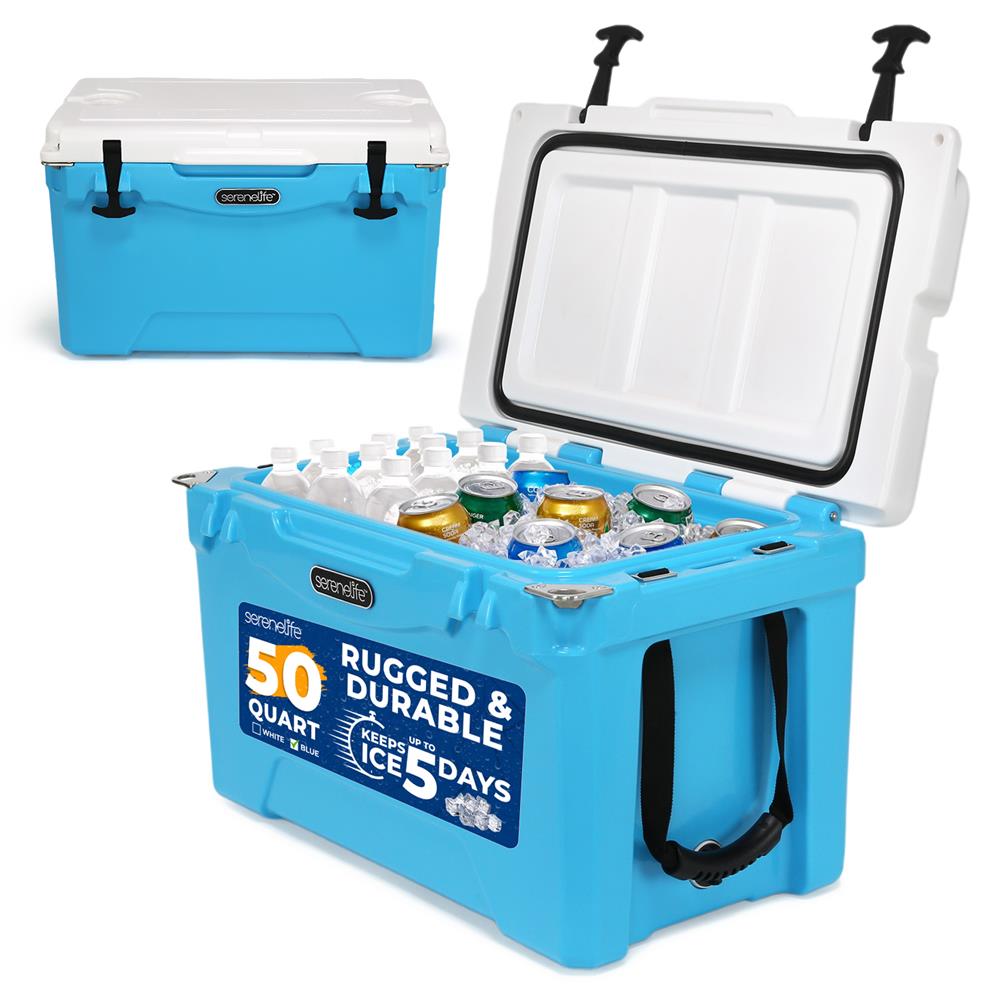 Portable Cooler Box - Insulated Ice Chest for Camping, Picnics & Outdoor Adventures - Keep Food & Drinks Cold for Hours - Compact & Lightweight Design for Easy Transport