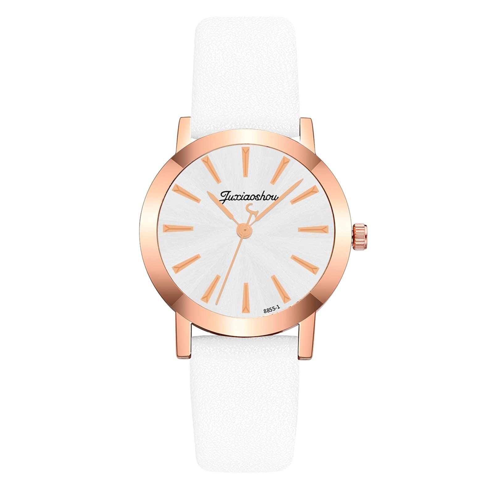 FMWRADT Women's Watches - Elegant Quartz Analog Watch with Roman Numerals, Stainless Steel Strap, Round Dial for Casual & Office Wear