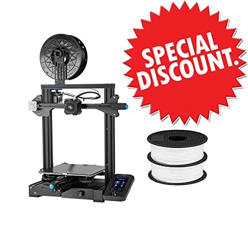 Creality Ender 3V2 Plus 3D Printer with PLA Filament - High Precision DIY 3D Printing for Home, School & Office Projects