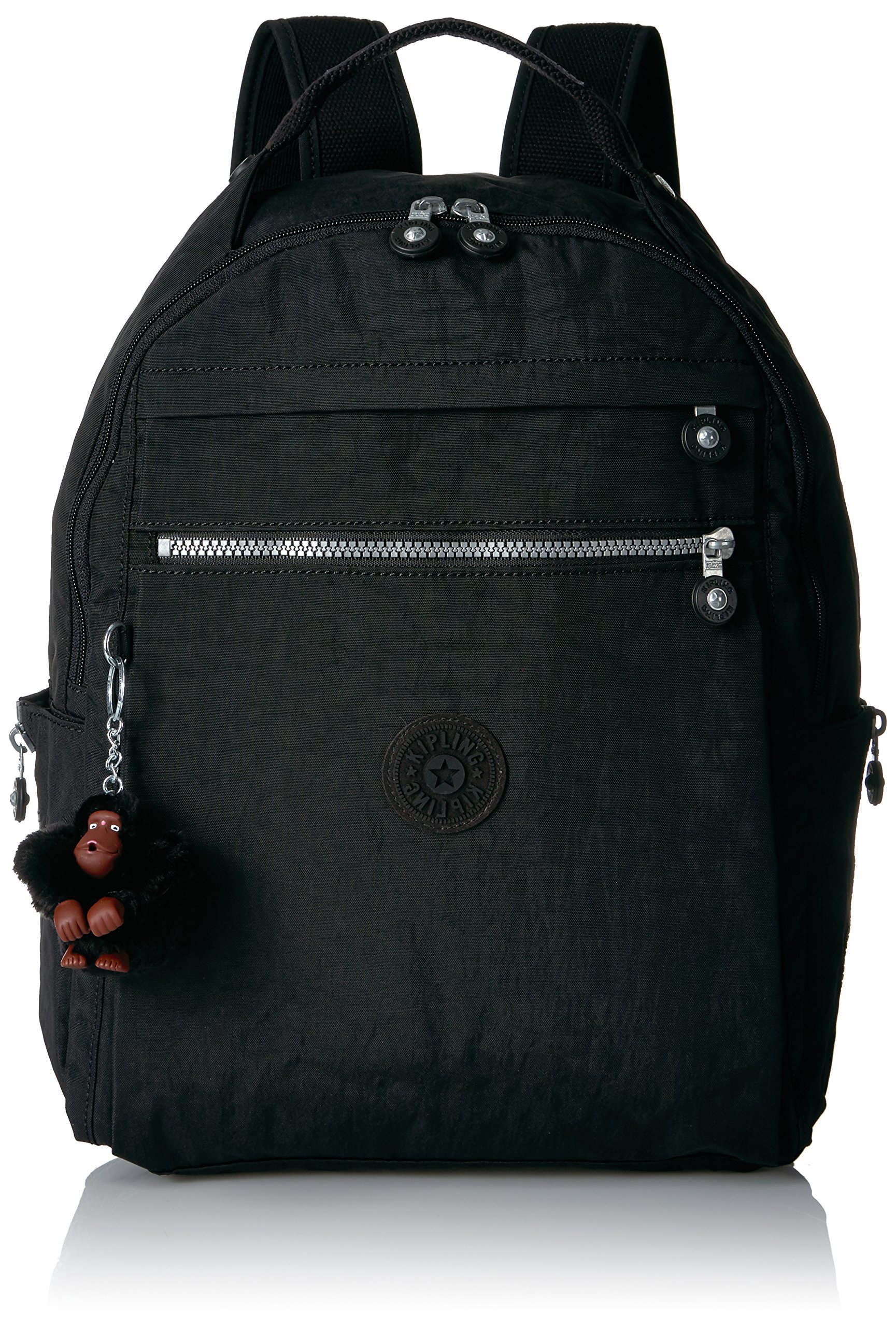 Kipling Micah Backpack - Lightweight Durable Travel Backpack for Women & Men, Black One Size - Perfect for School, Work, Commuting & Outdoor Adventures