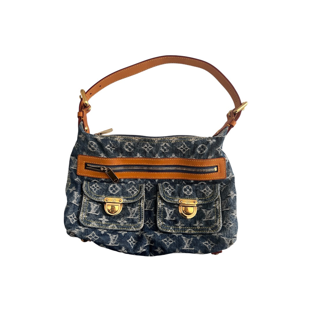 Louis Vuitton Denim Baggy PM Crossbody Bag - Luxury Designer Handbag for Women | Perfect for Casual Outings, Travel & Everyday Use