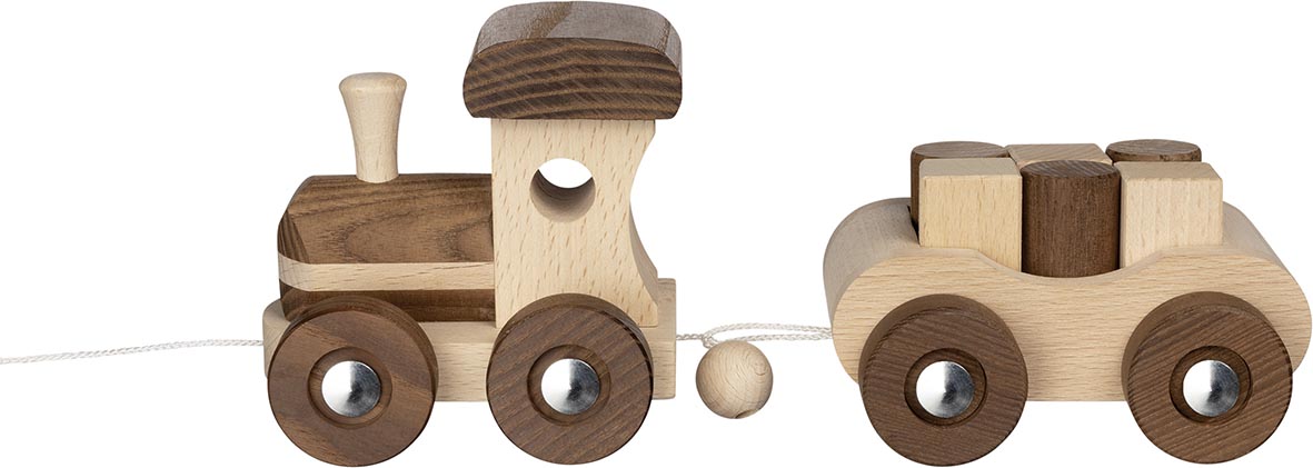 Goki Wooden Nature Train Toy Set - Vancouver Themed Educational Toy for Kids - Perfect for Imaginative Play and Early Learning Development