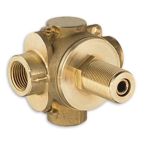 American Standard R420 2-Way Rough-In Diverter Valve - Perfect for Bathroom & Shower Plumbing Installations