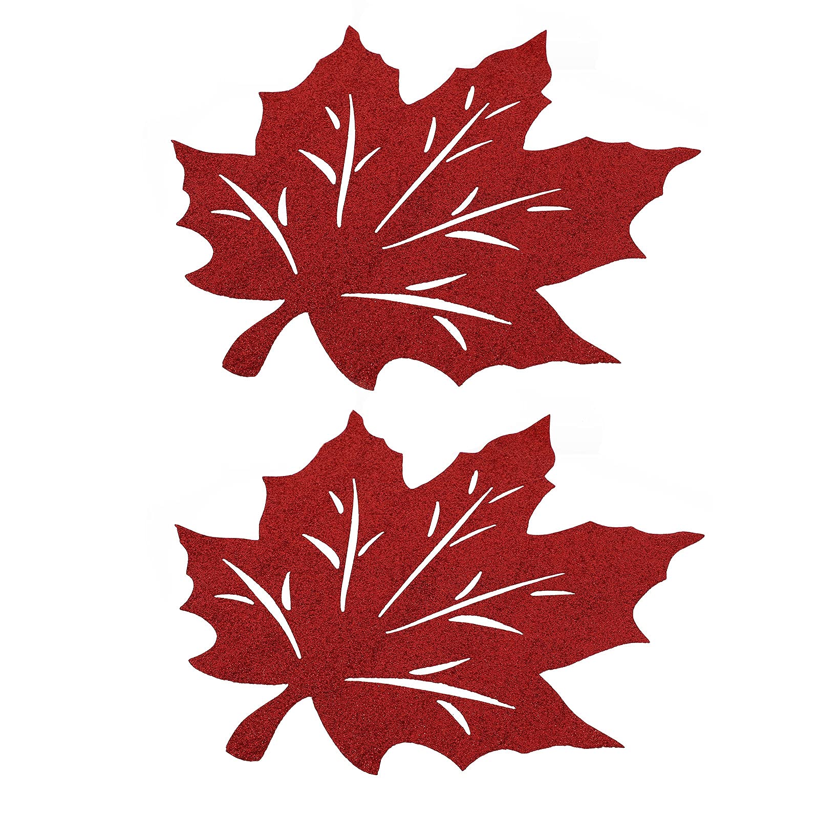 2-Pack Thanksgiving Nonwoven Placemats - Waterproof Table Mats for Holiday Dining Decorations | Perfect for Thanksgiving Dinner, Fall Home Decor & Autumn Table Setting