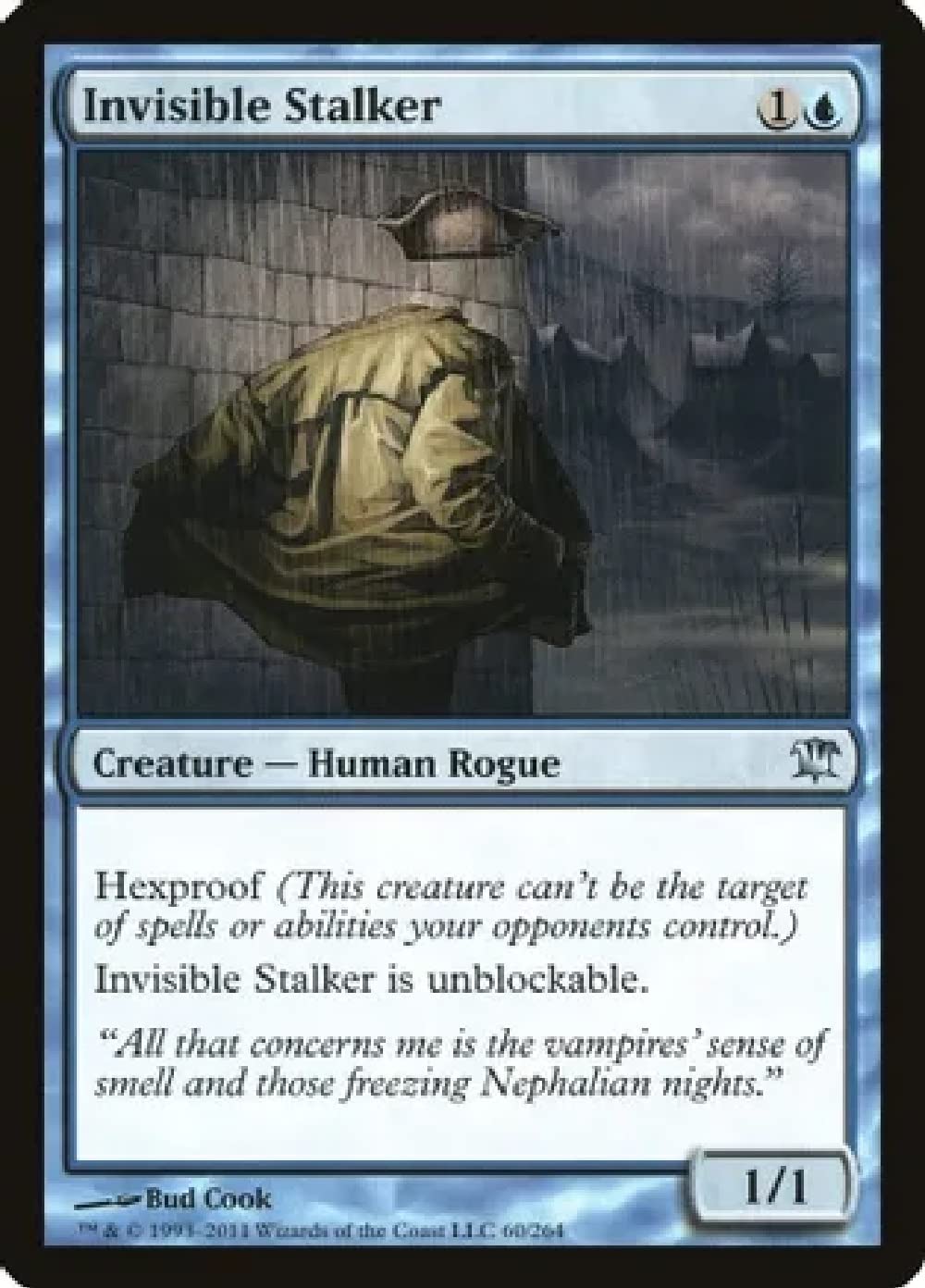 Magic: The Gathering MTG - Invisible Stalker Card - Innistrad Uncommon - Perfect for Commander, Modern & Casual Play