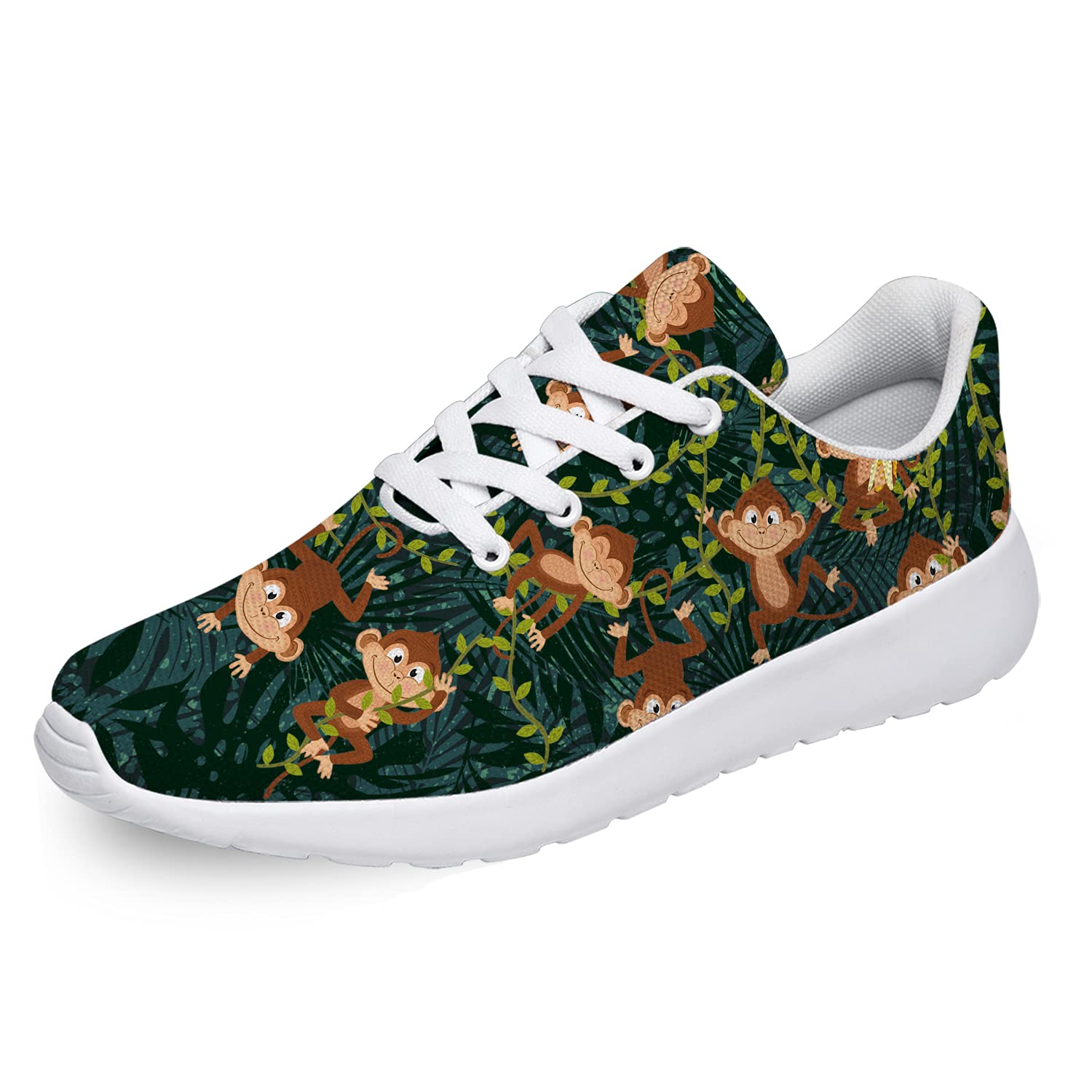 Ciadoon Monkey Shoes for Men & Women - Comfortable Running Sneakers for Walking, Tennis, Jogging & Athletic Sports | Perfect Gift for Active Lifestyles | Ideal for Gym, Workouts & Outdoor Activities