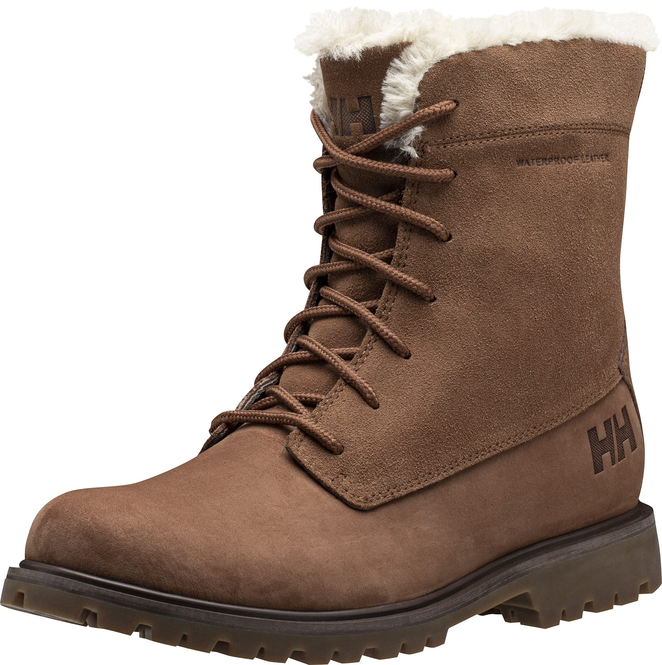 Helly Hansen Women's Marion 2 Waterproof Leather Winter Boots - Warm Snow Boots for Women, Slip-Resistant & Insulated - Perfect for Snowy Weather, Hiking & Outdoor Activities
