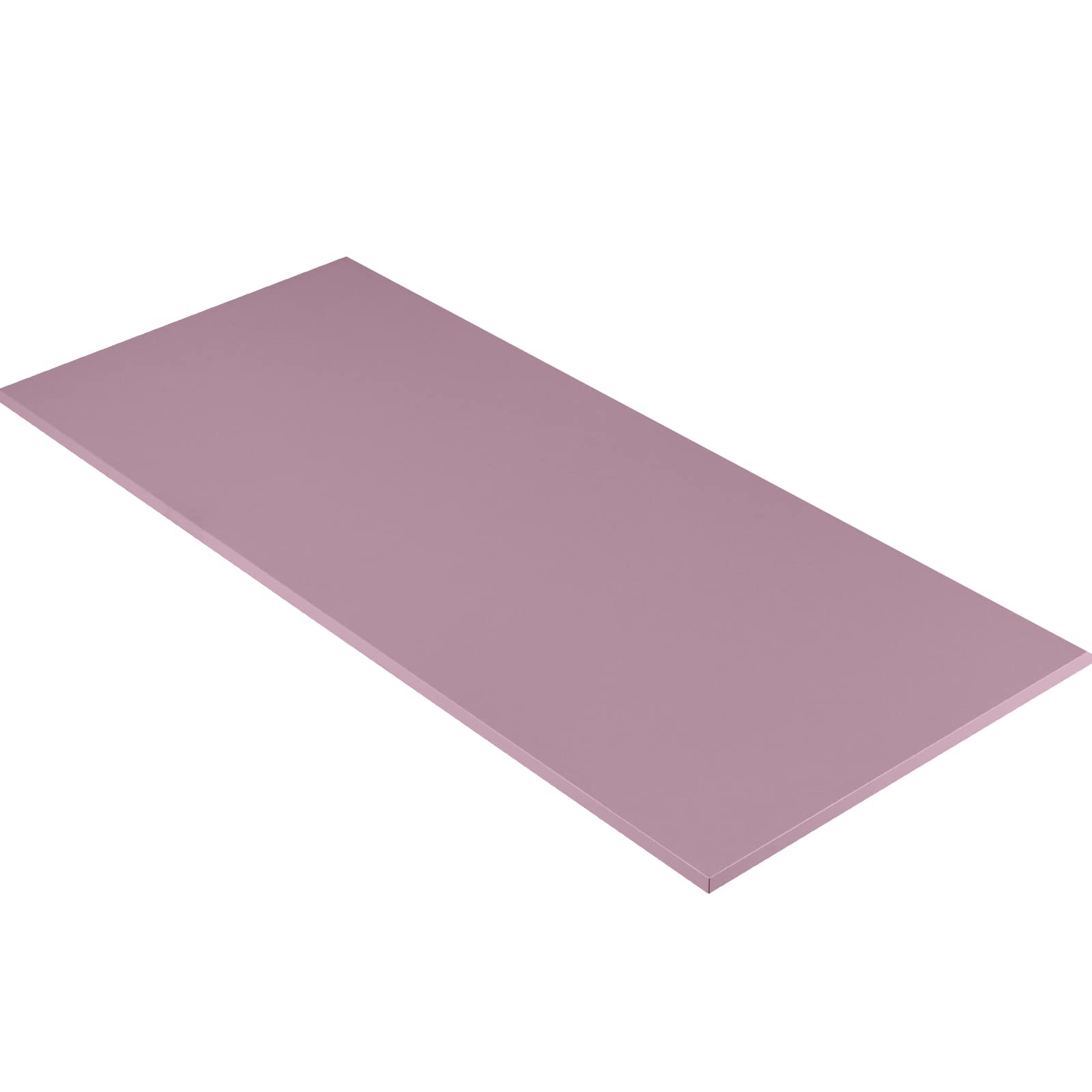 Kaboon 45x20 Inch Universal Table Top - Solid One-Piece Reversible Melamine Desktop for Double Desks & L-Shaped Workstations - Perfect for Home Office, Gaming Setup, and DIY Projects (Nostalgia Rose)