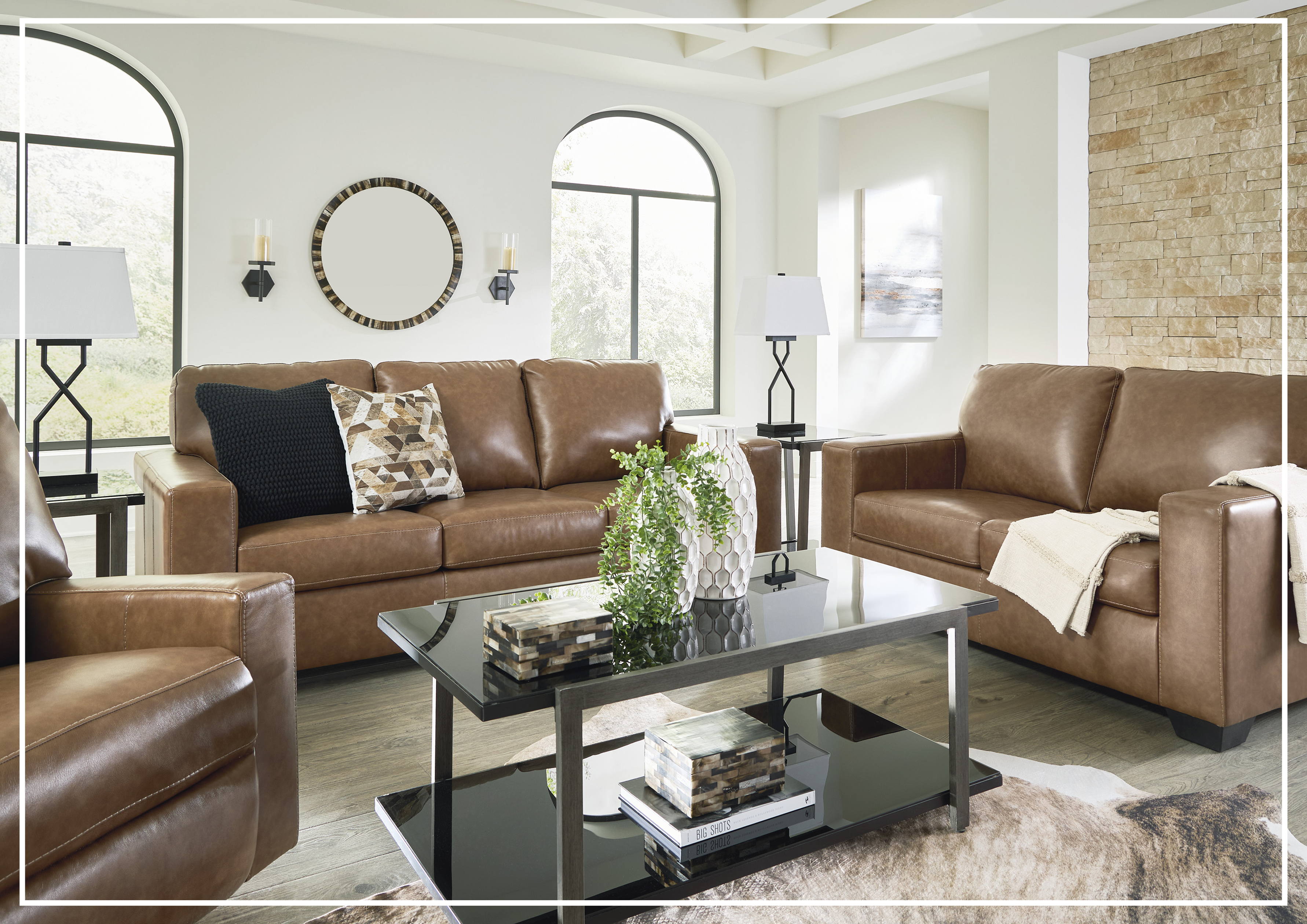 Gio Italia Bella Genuine Leather Rocker Recliner Chair - Comfortable Living Room Furniture for Relaxing & Nursing Mothers