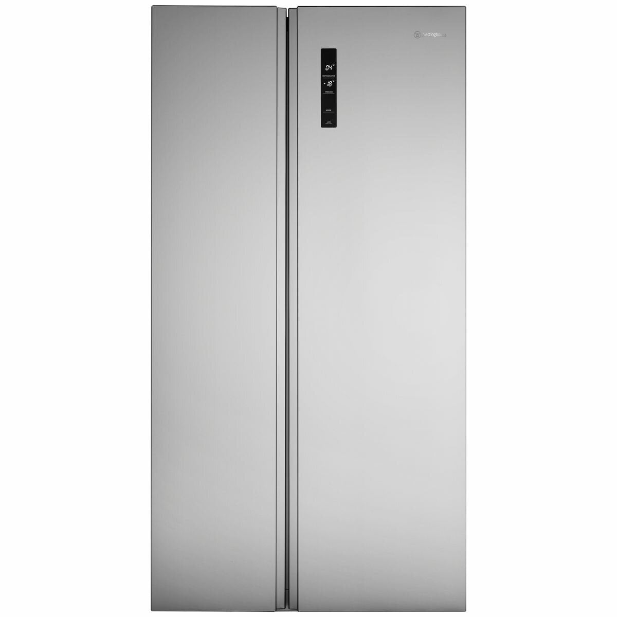 Westinghouse 624L Side by Side Refrigerator in Silver - WSE6630SA | Energy Efficient Large Capacity Fridge for Home, Kitchen & Office Use