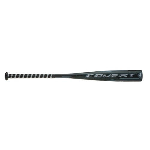 Mizuno Covert Youth Baseball Bat -12 Length to Weight Ratio | Lightweight & Durable for Youth Players | Perfect for Training & Games