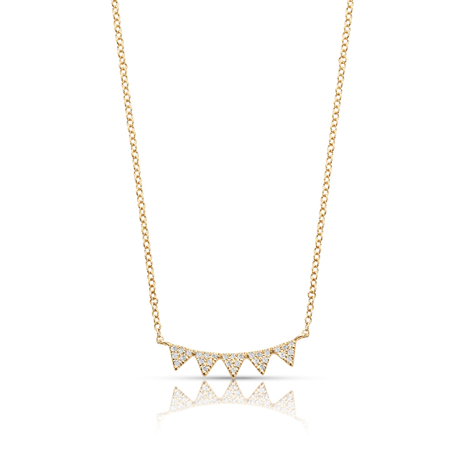 0.10 Carat Diamond Pendant Necklace for Women - Elegant Sterling Silver Jewelry Gift for Anniversary, Valentine's Day & Special Occasions
