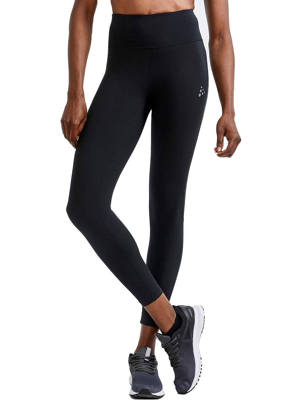Craft Sportswear Women's ADV Charge Perforated Workout Tights - High-Performance Gym & Running Leggings for Yoga, Fitness & Active Lifestyle